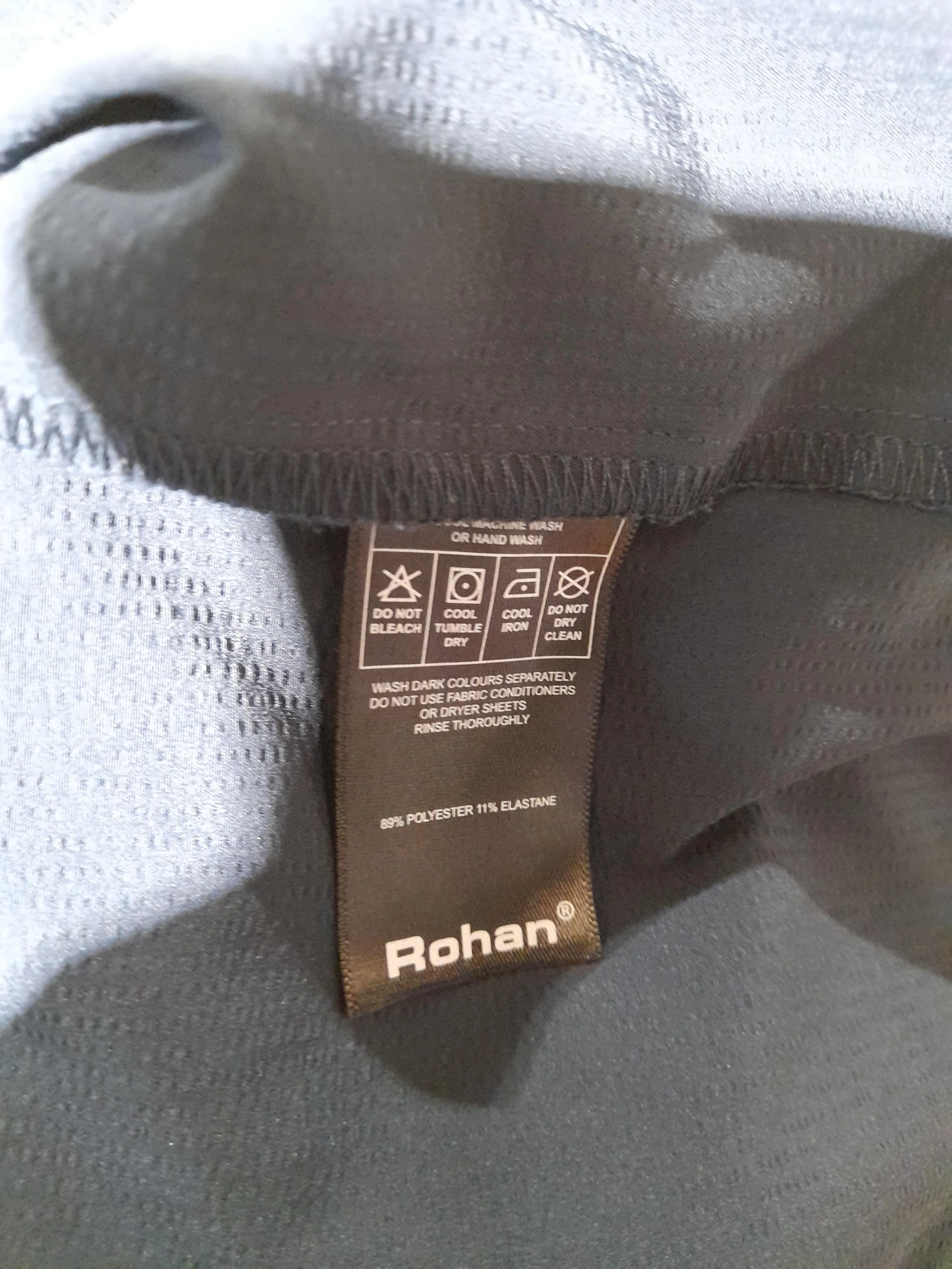 rohan Shirt Mini Dress UK10 in Blue - Image 6