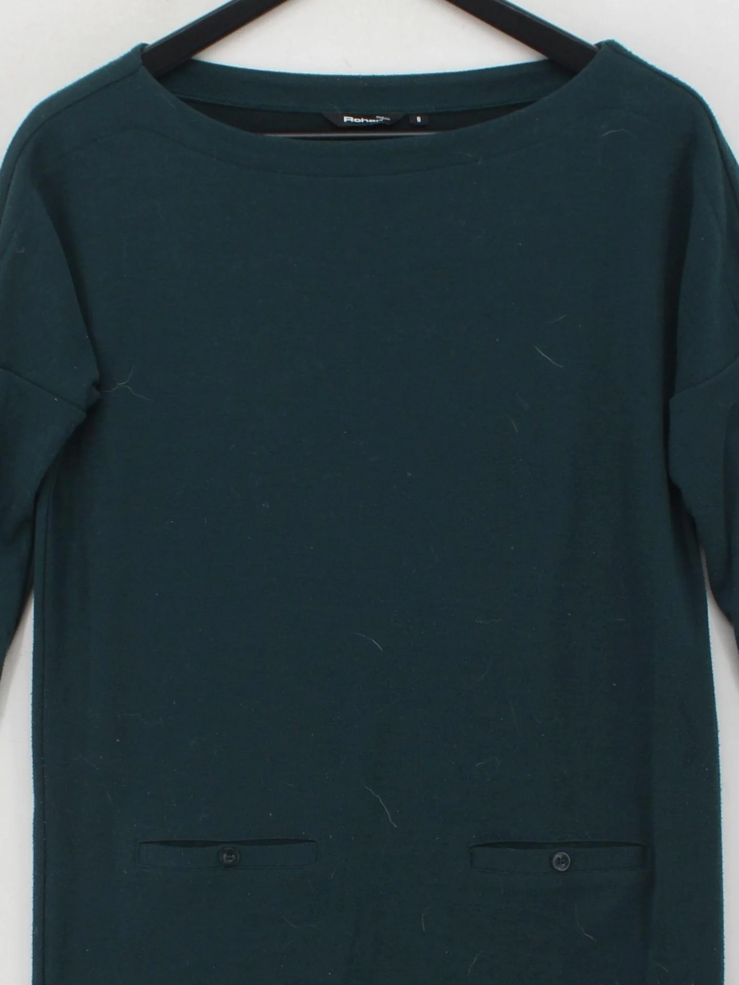 rohan T-Shirt Mini Dress UK8 in Green - Image 3