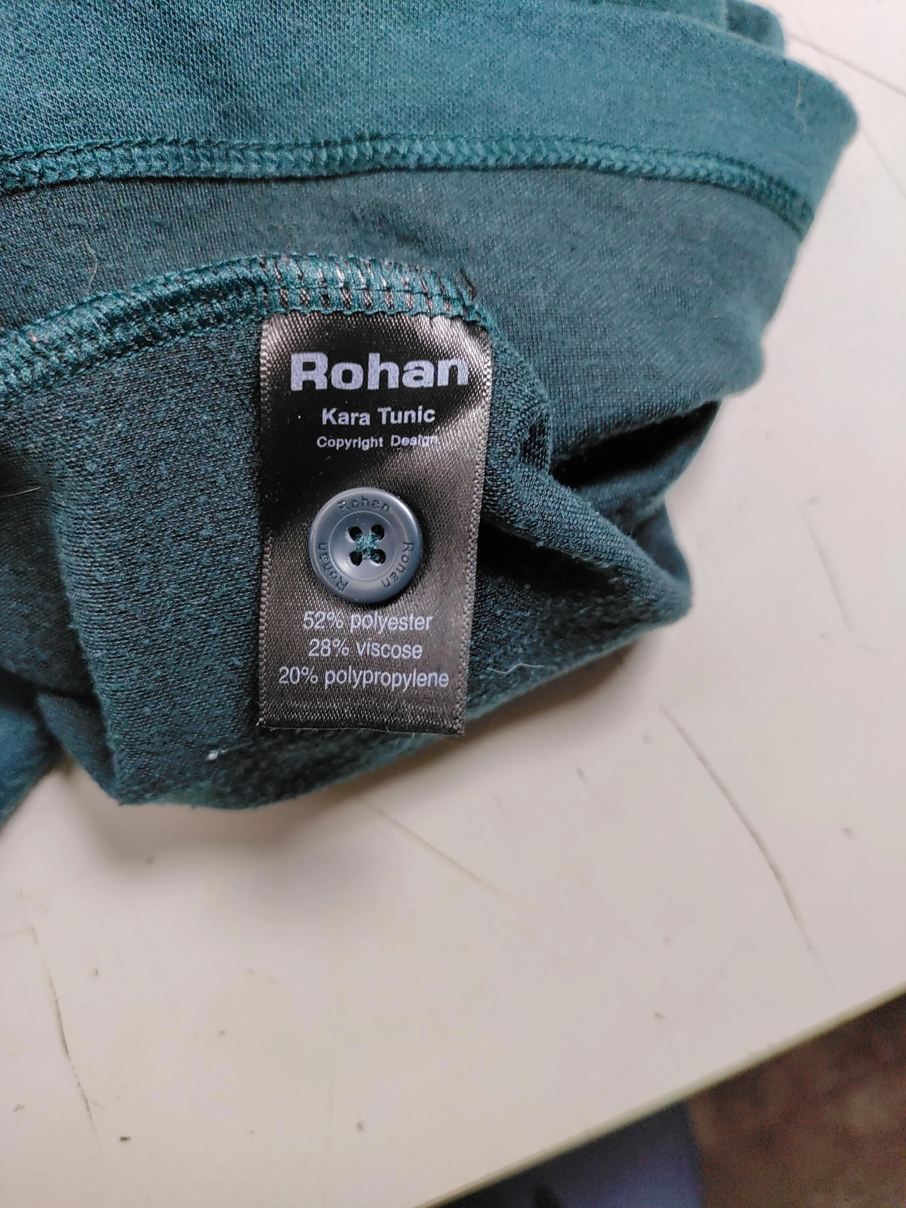rohan T-Shirt Mini Dress UK8 in Green - Image 8