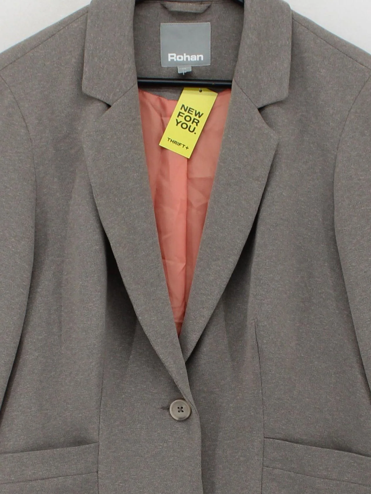 Rohan Women's Blazer UK 14 Brown Polyester with Elastane Overcoat - Image 3
