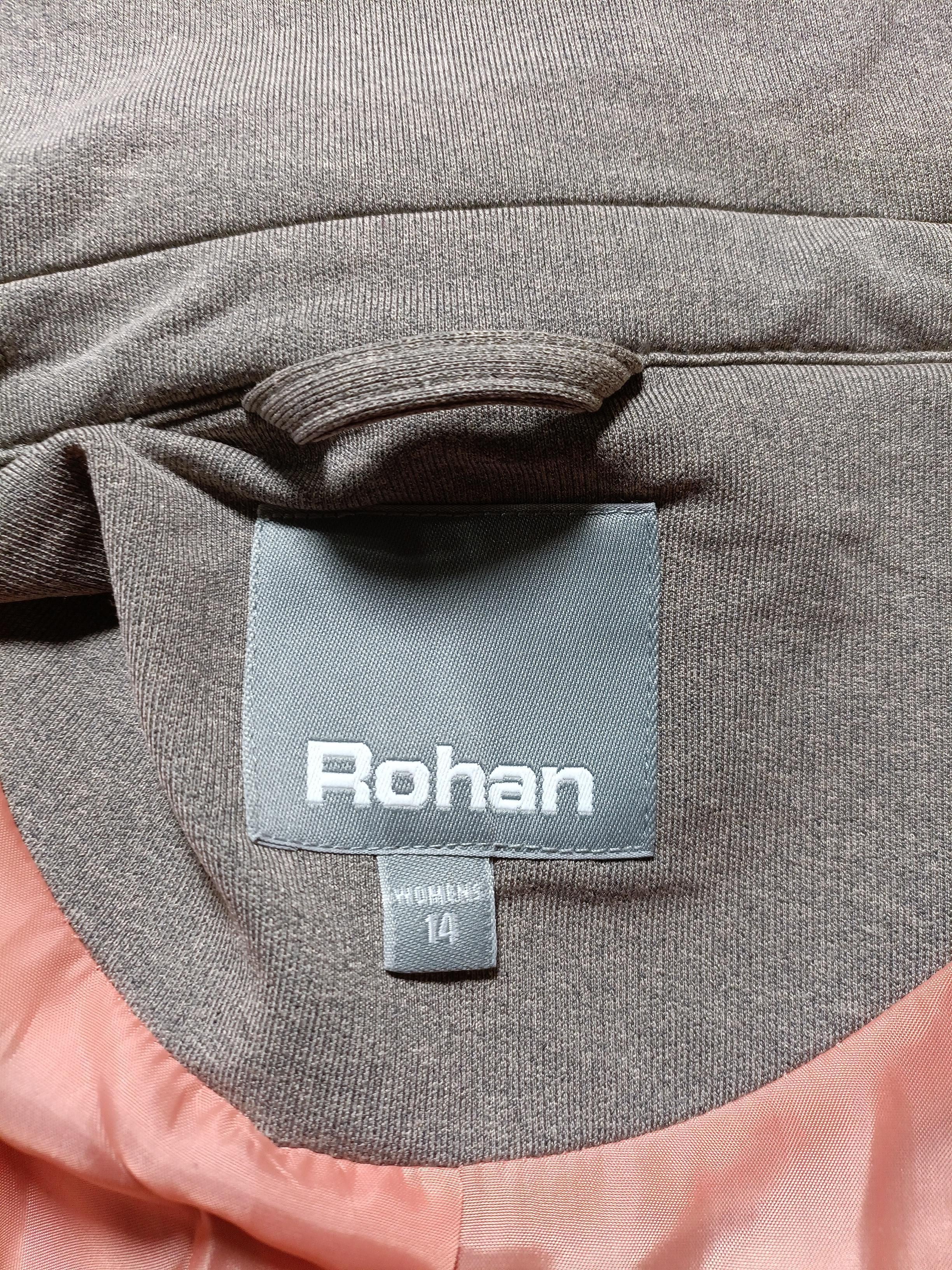 Rohan Women's Blazer UK 14 Brown Polyester with Elastane Overcoat - Image 5