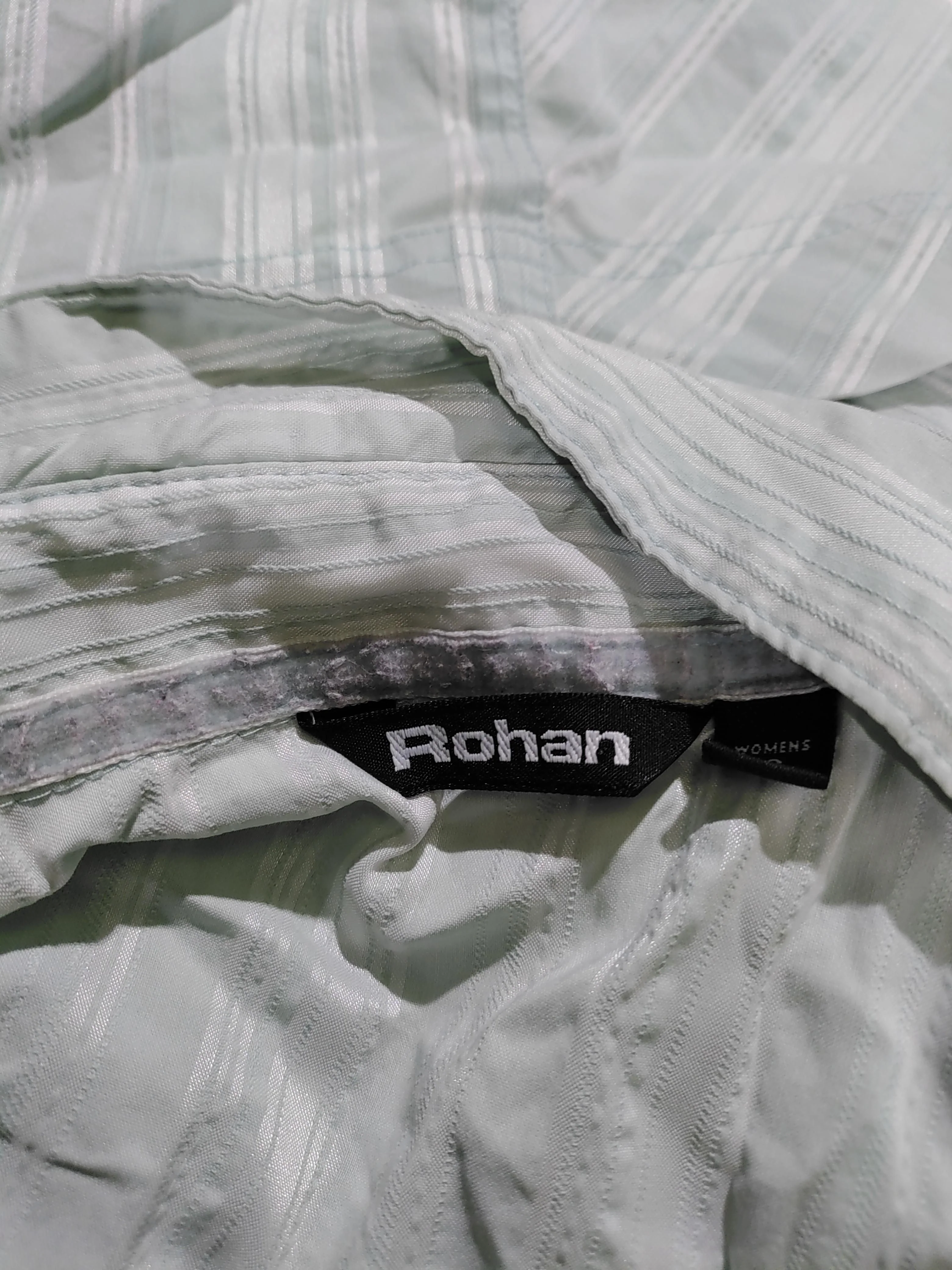 Rohan Women's Shirt S Green Cotton with Polyamide, Elastane Basic - Image 5