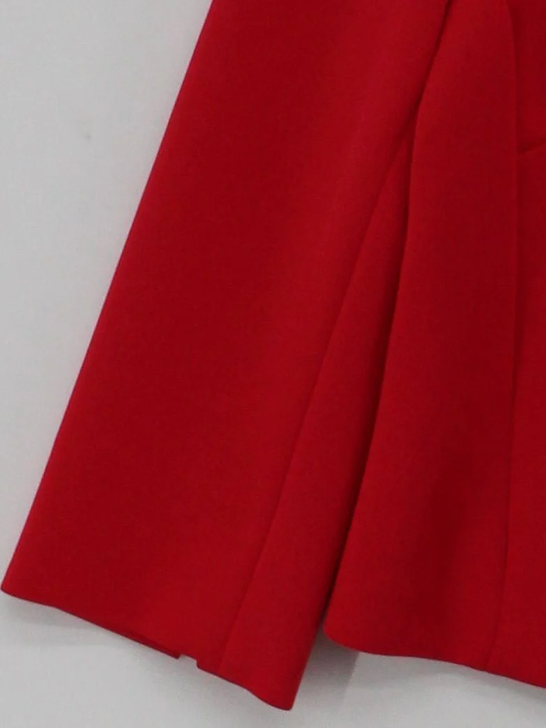Roman Originals Women's Blazer UK 12 Red Polyester with Elastane Overcoat - Image 4