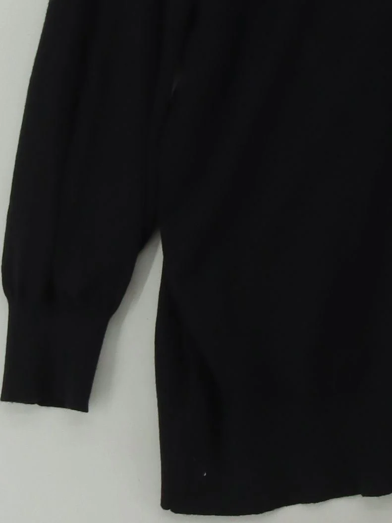 Roman Originals Women's Jumper UK 16 Black 100% Other V-Neck Pullover - Image 4