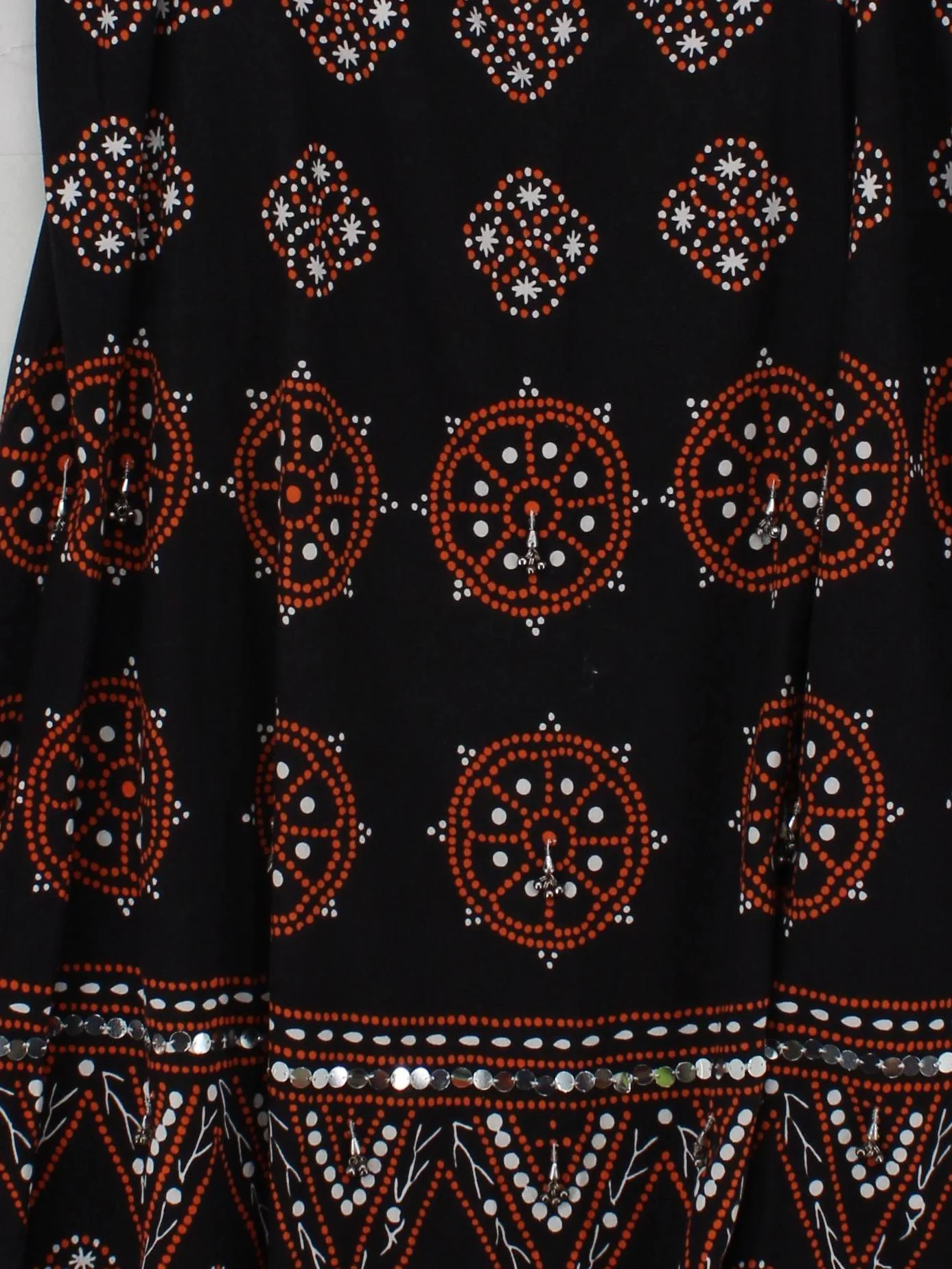 Roman Originals Women's Maxi Skirt UK 12 Black 100% Cotton Long Maxi - Image 3