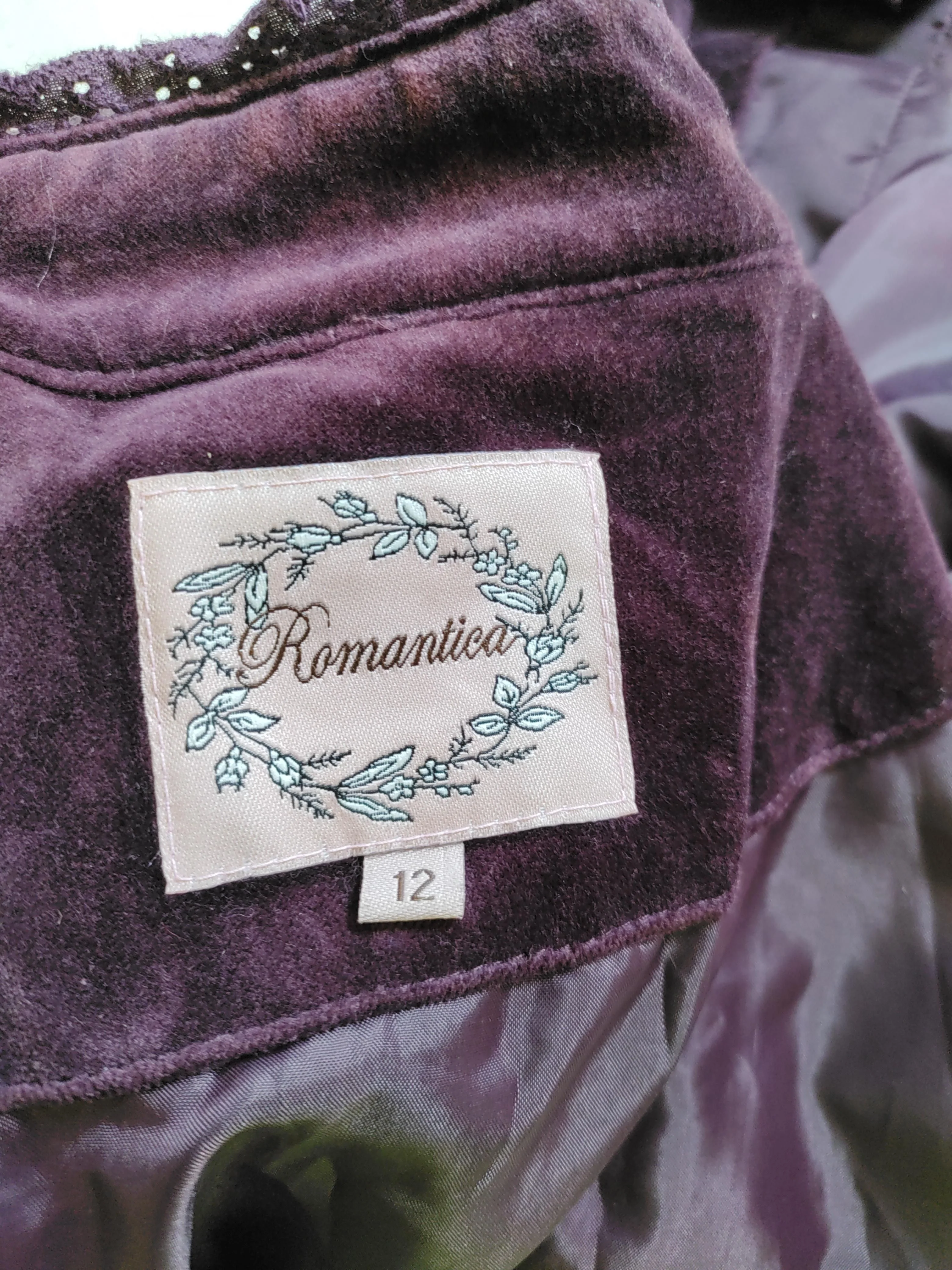 Romantica Bomber Jacket jacket purple - Image 7