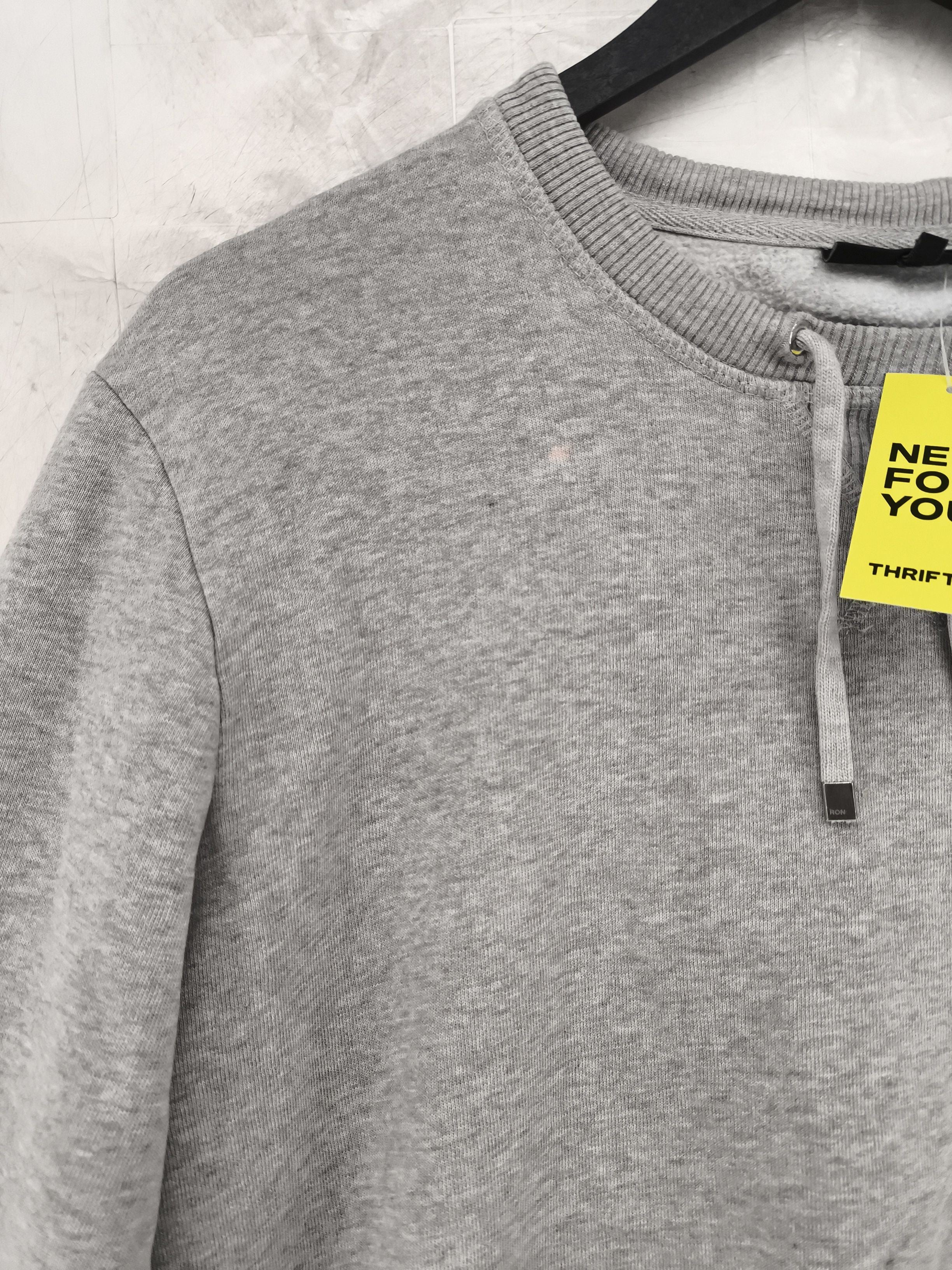 Ron Dorff Men's Hoodie M Grey 100% Other Pullover - Image 5