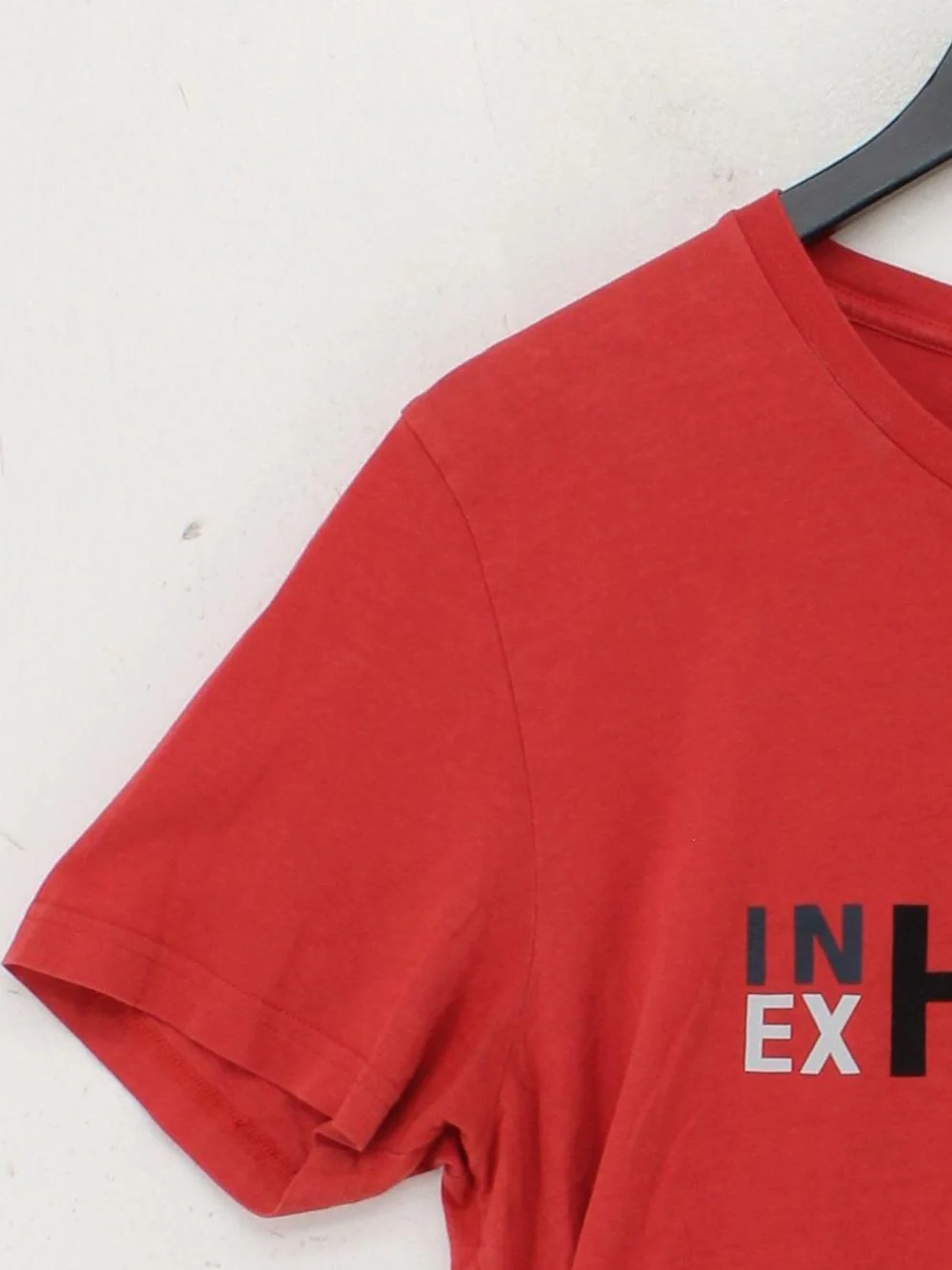 Ron Dorff Men's T-Shirt M Red Graphic 100% Cotton Basic - Image 4