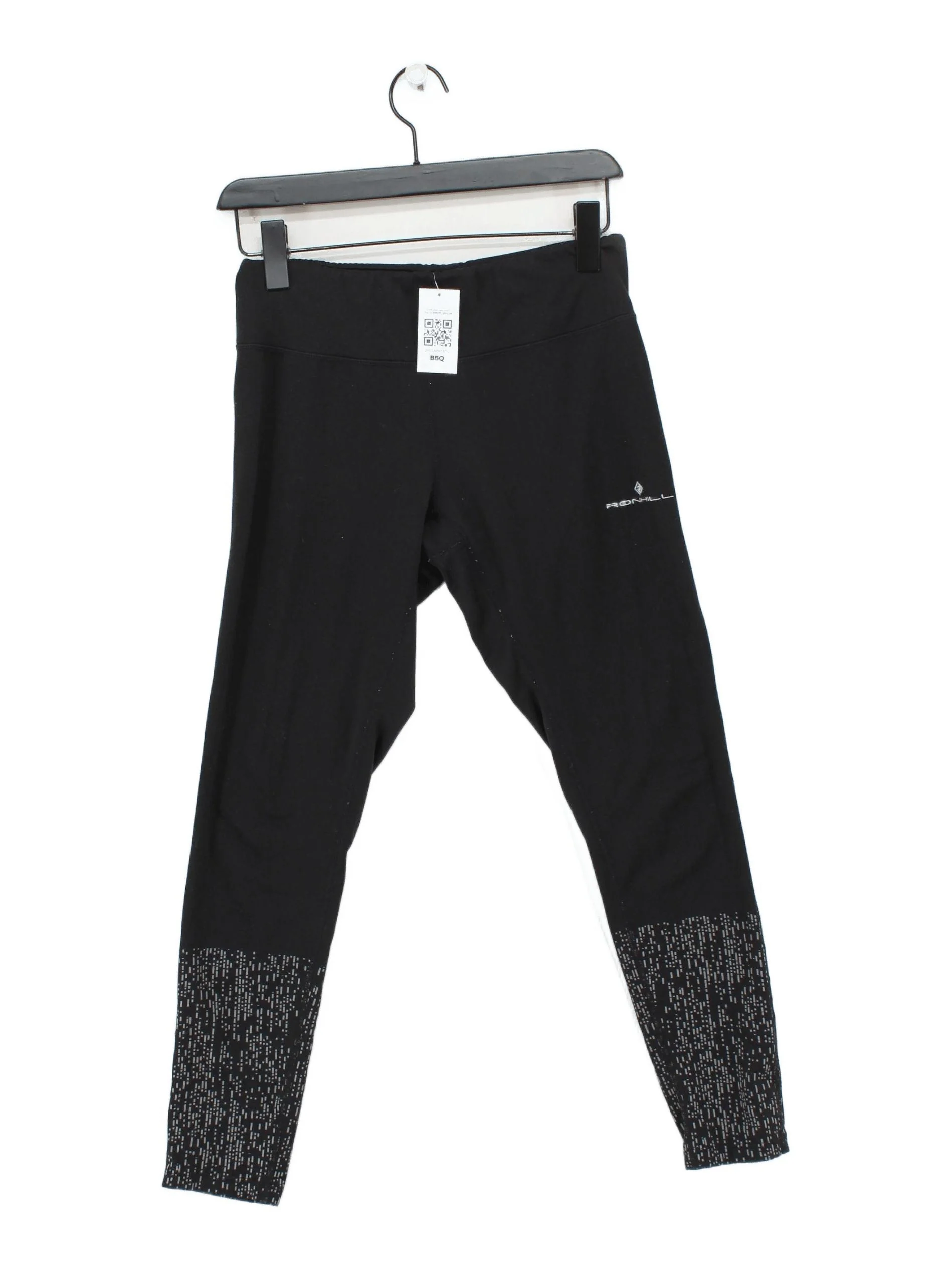 Ronhill Women's Leggings UK 12 Black Polyester with Elastane Full length