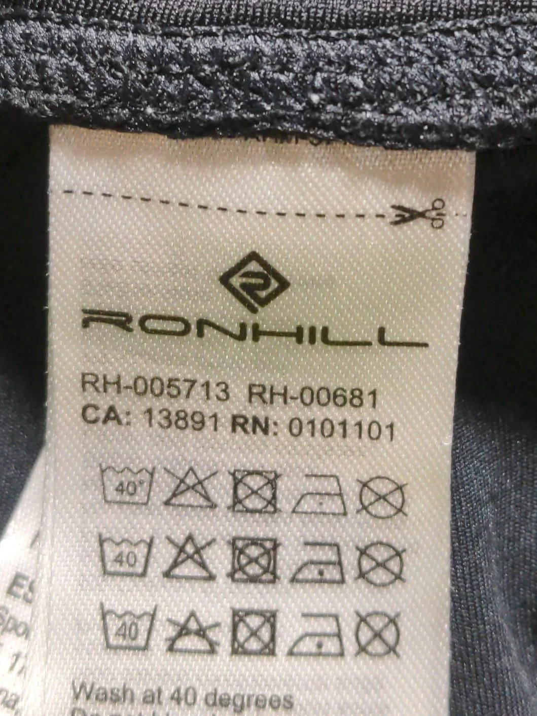 Ronhill Women's Sports Bottoms UK 14 Black Polyester with Elastane Sweatpants - Image 5