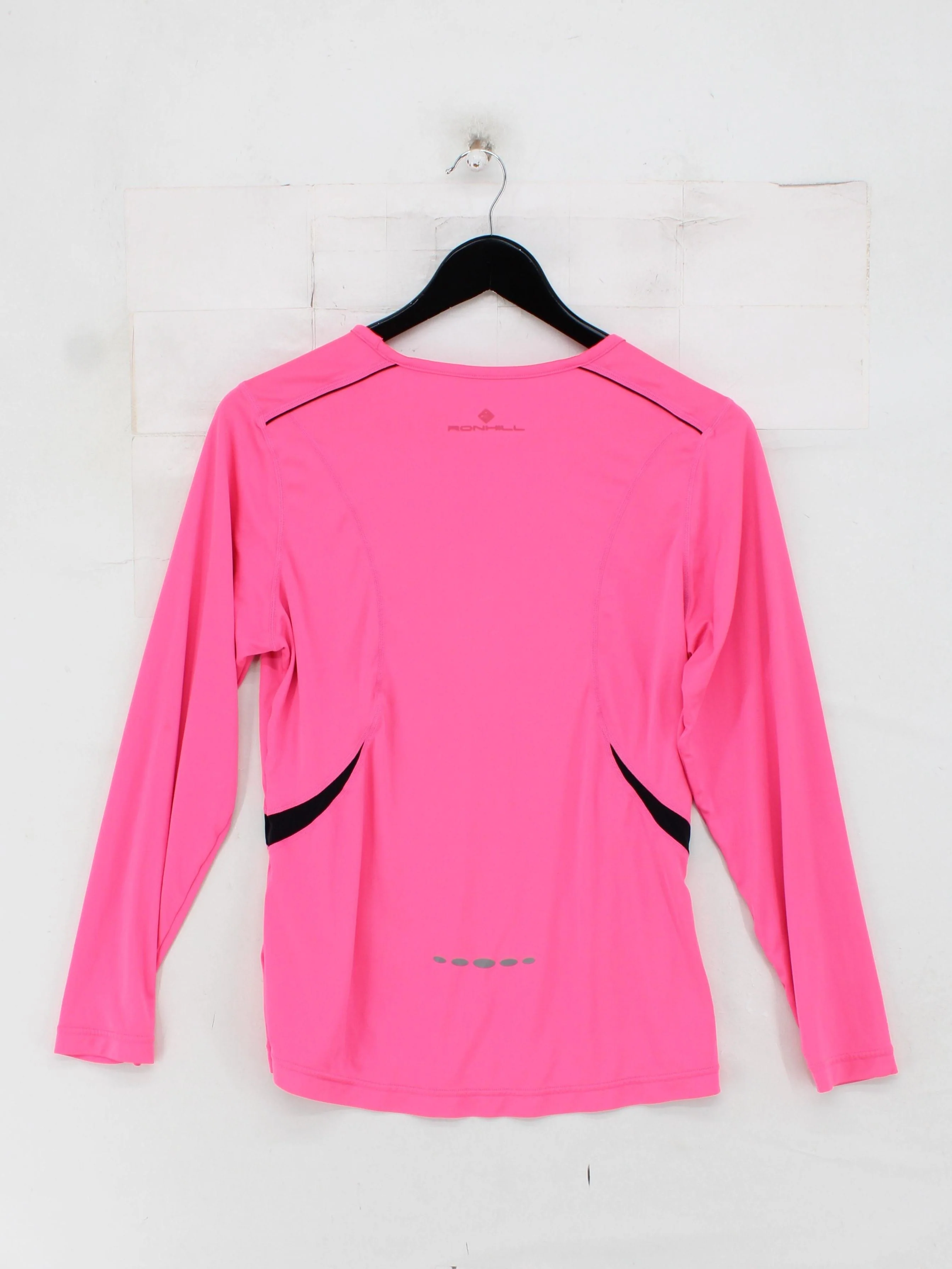 Ronhill Women's T-Shirt M Pink 100% Polyester Basic - Image 2
