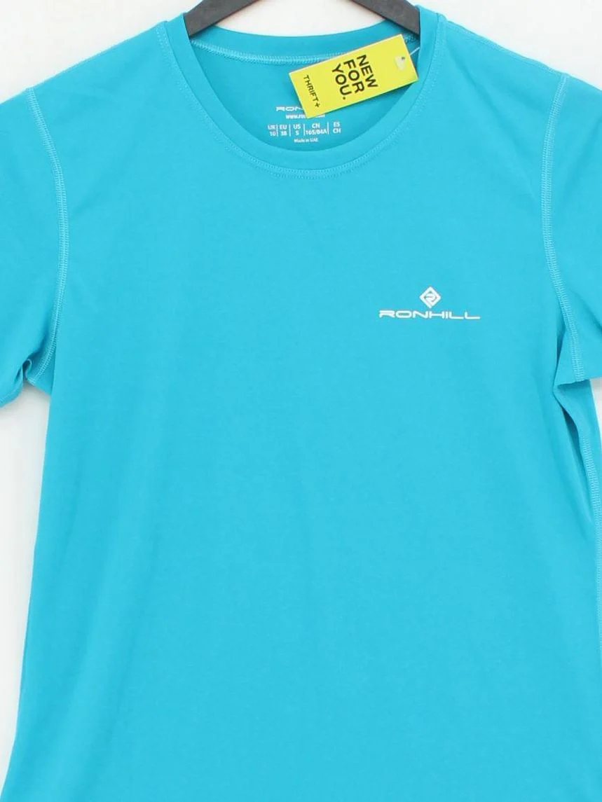 Ronhill Women's T-Shirt UK 10 Blue 100% Other Basic - Image 3