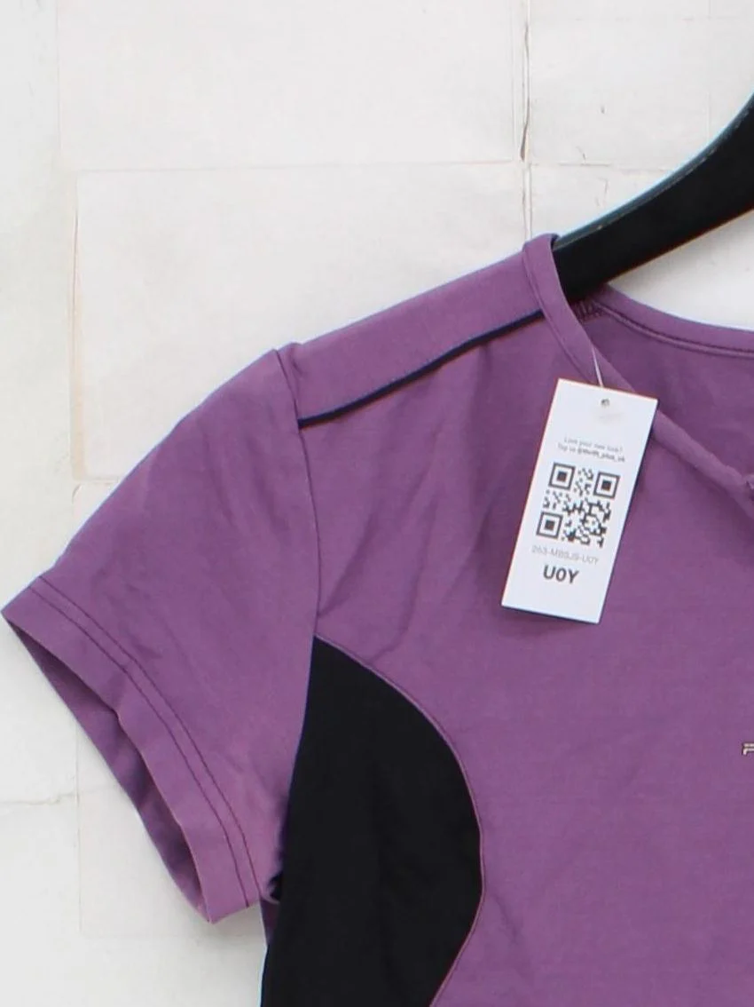 Ronhill Women's T-Shirt UK 12 Purple 100% Other Basic - Image 4