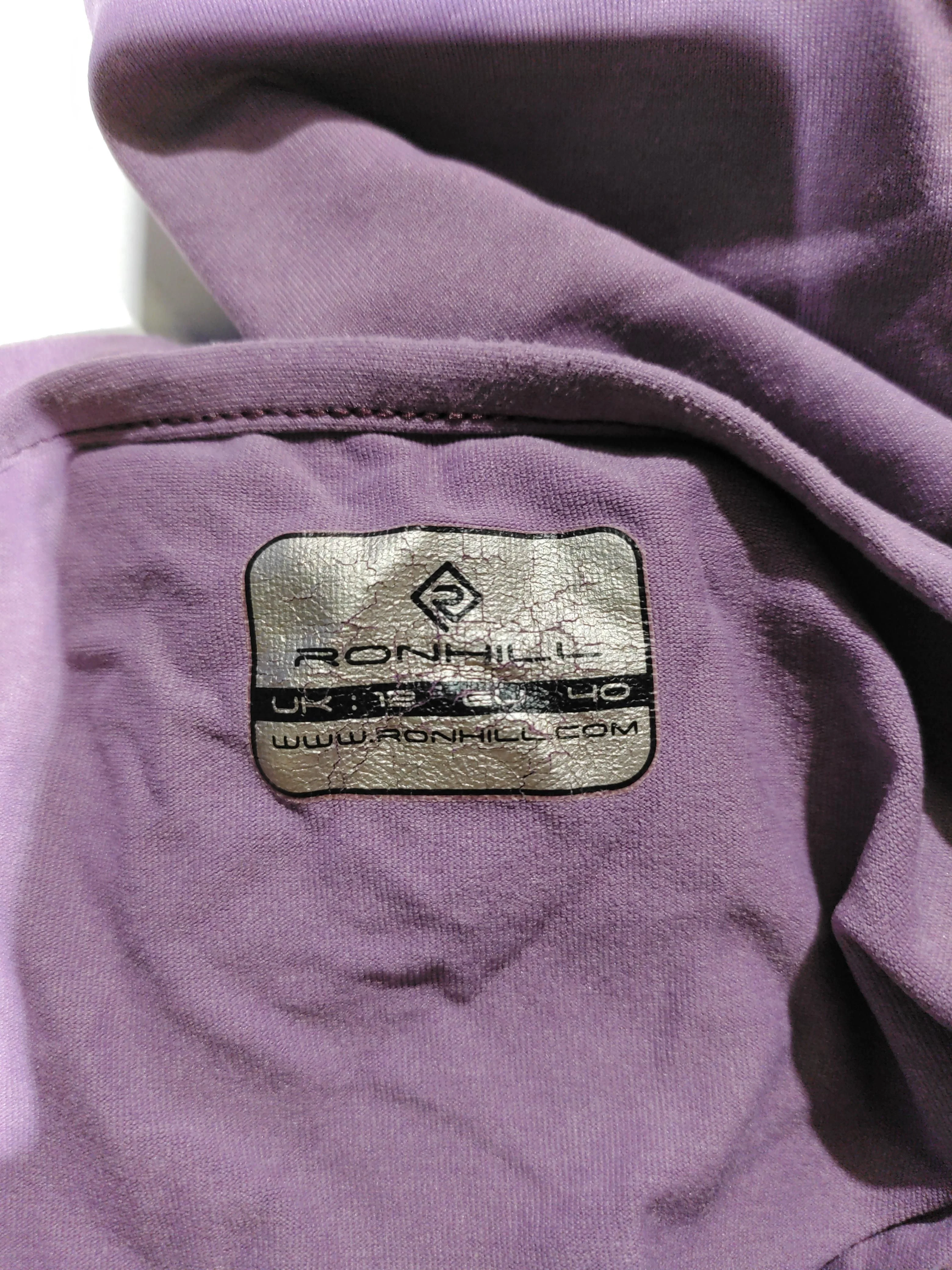 Ronhill Women's T-Shirt UK 12 Purple 100% Other Basic - Image 5