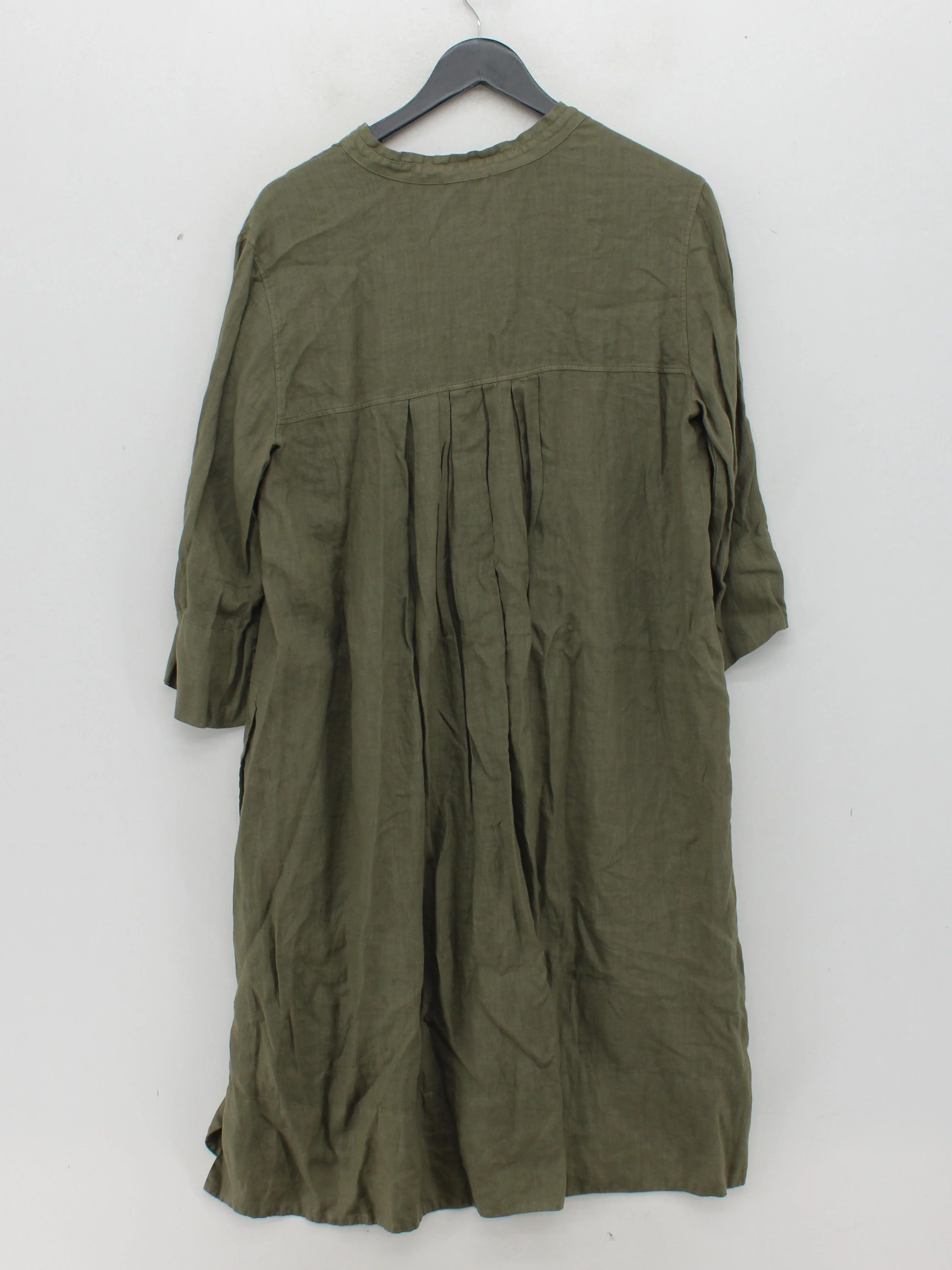 Rosso35 Shirt Mini Dress in Green - Image 2