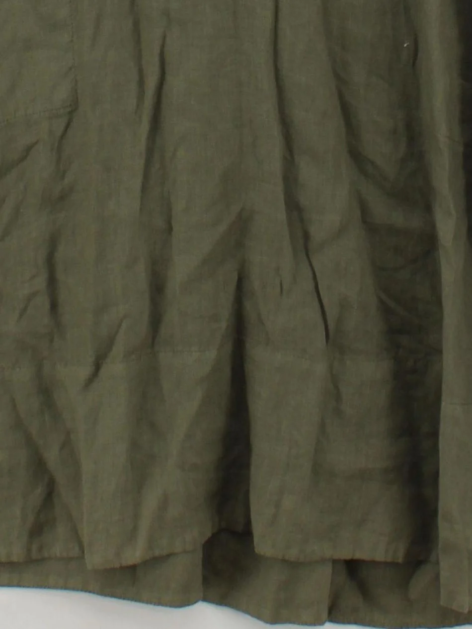 Rosso35 Shirt Mini Dress in Green - Image 4