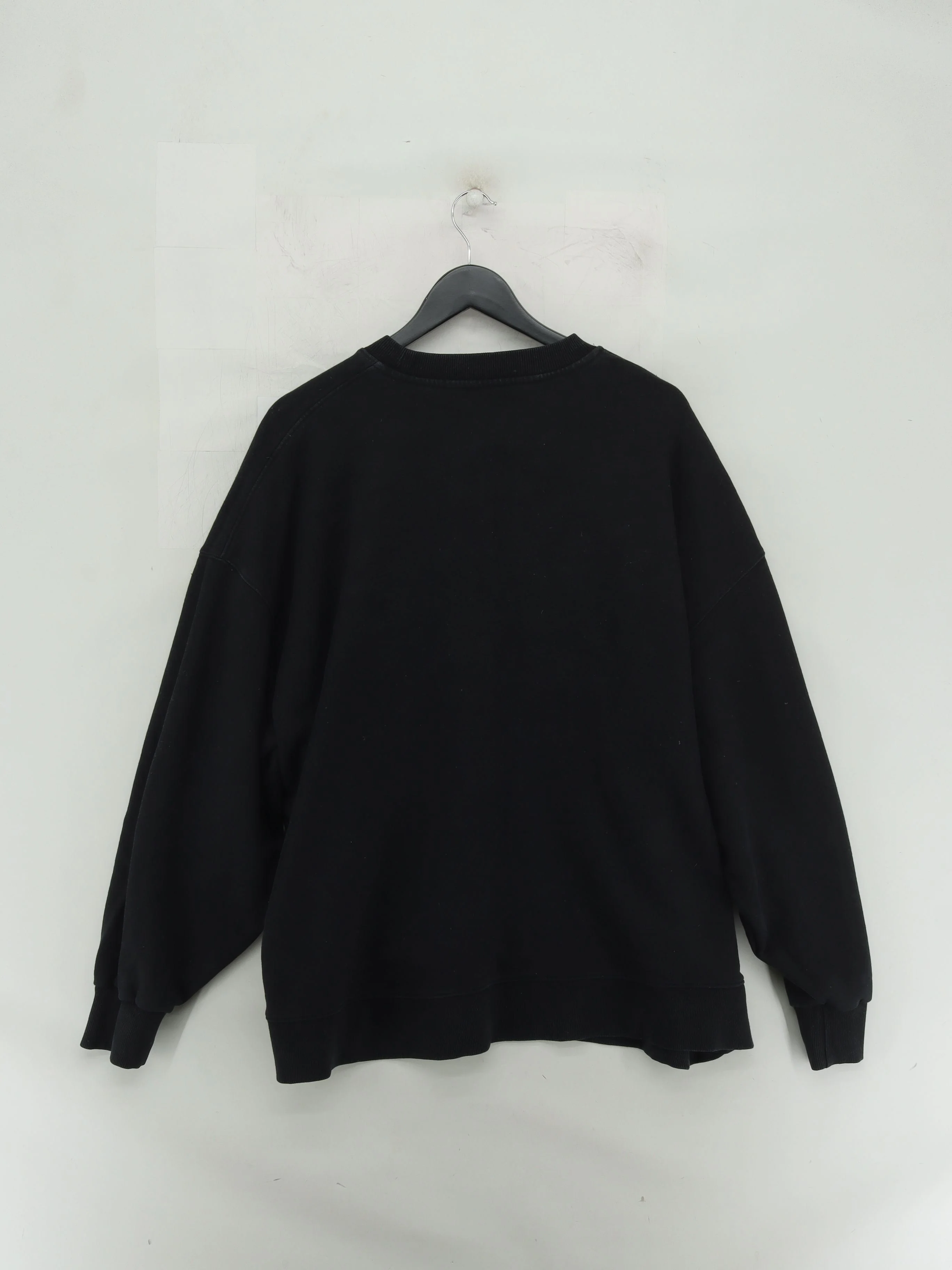 ROTATE Women's Hoodie UK 12 Black Graphic 100% Cotton Pullover - Image 2