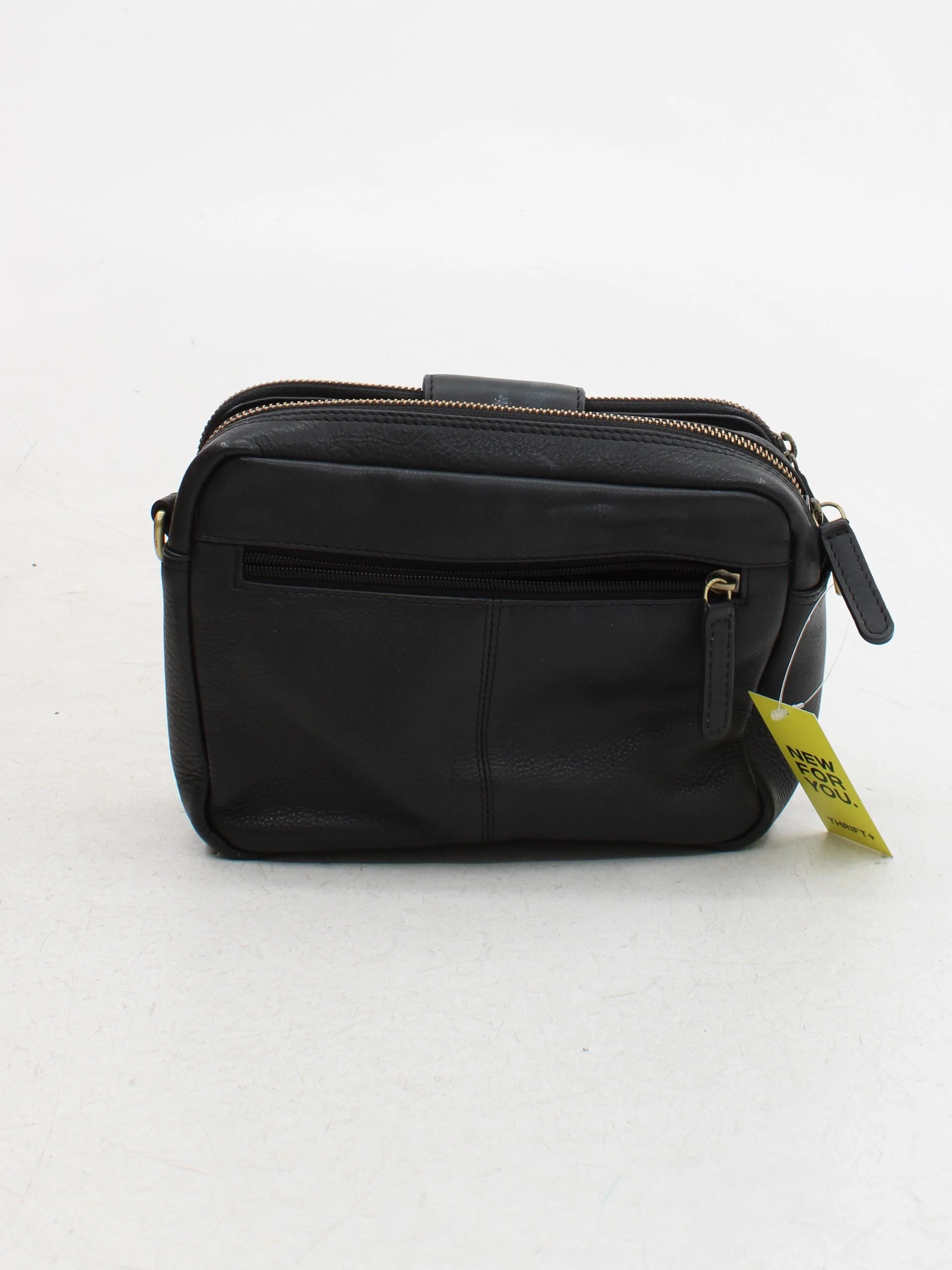 Rowallan Women's Bag Black 100% Leather Crossbody - Image 2