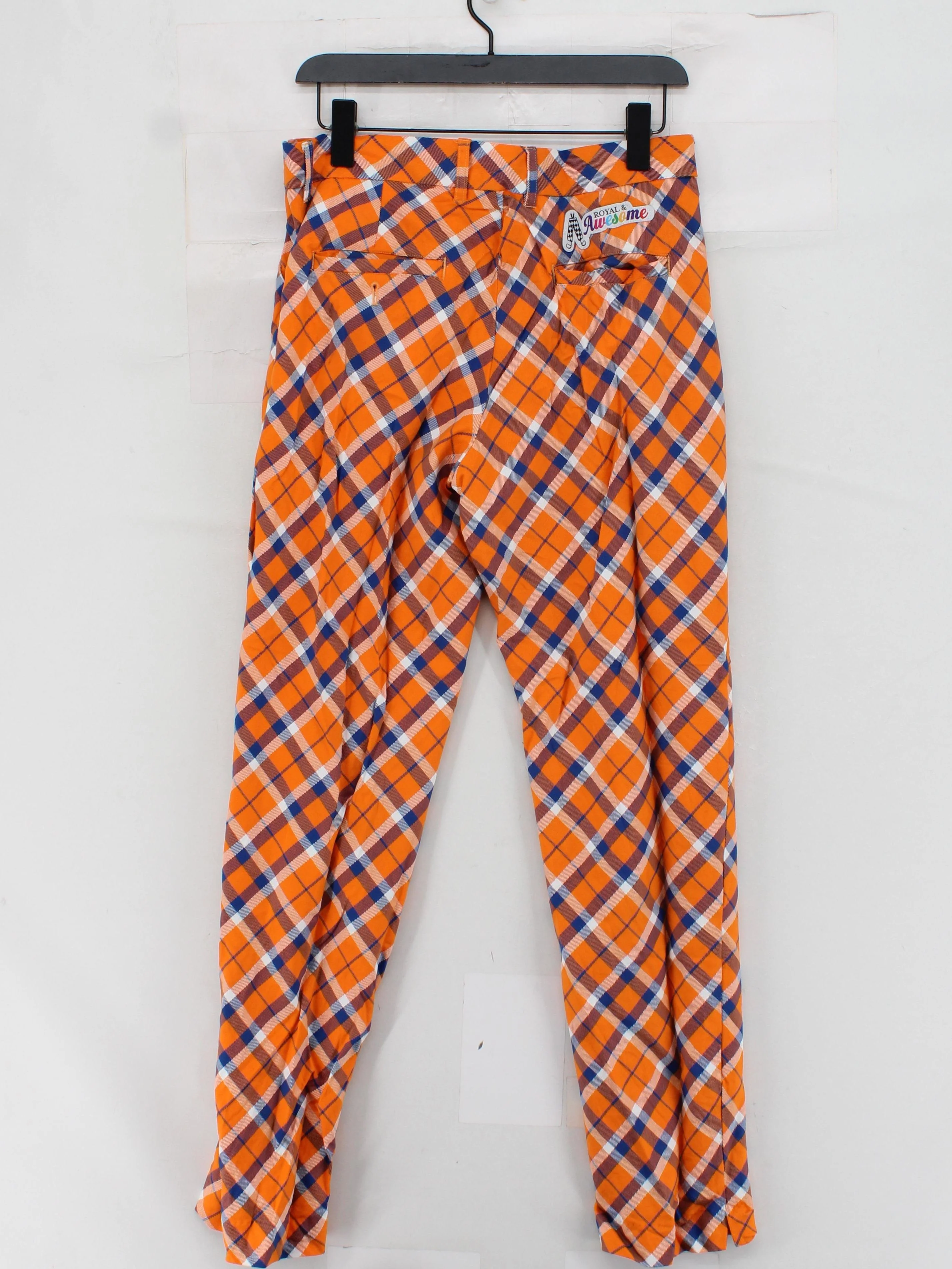 Royal & Awesome Men's Trousers W 26 in Multi Cotton with Elastane Capri - Image 2