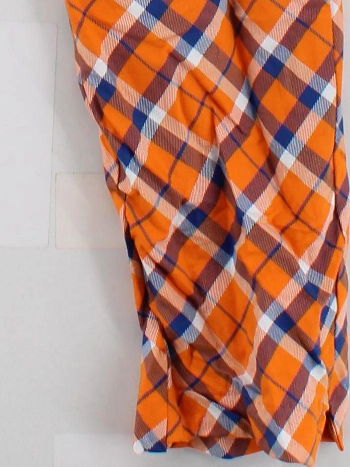 Royal & Awesome Men's Trousers W 26 in Multi Cotton with Elastane Capri - Image 4