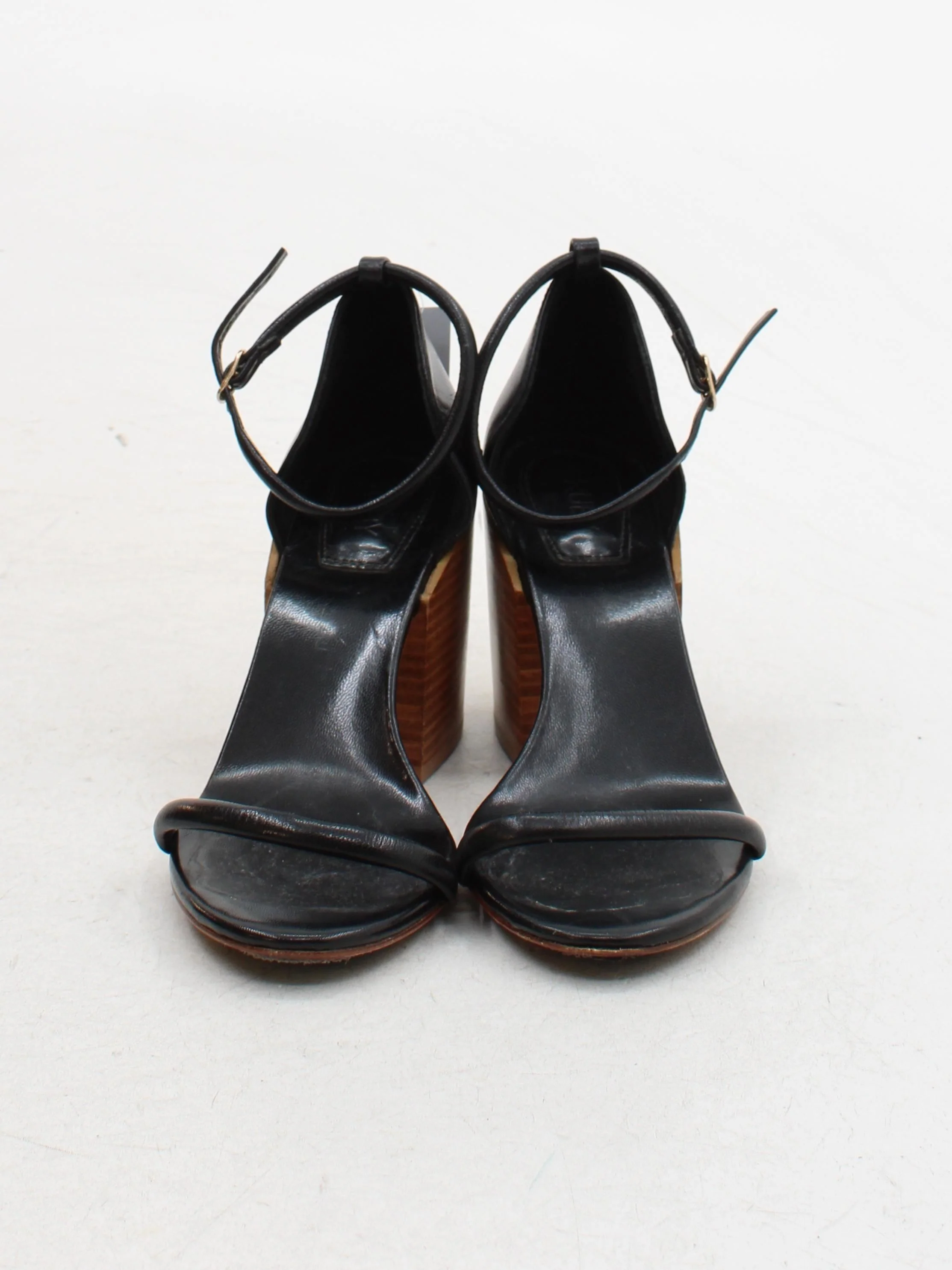 Ruby Women's Heels UK 6 Black 100% Leather Strappy - Image 2