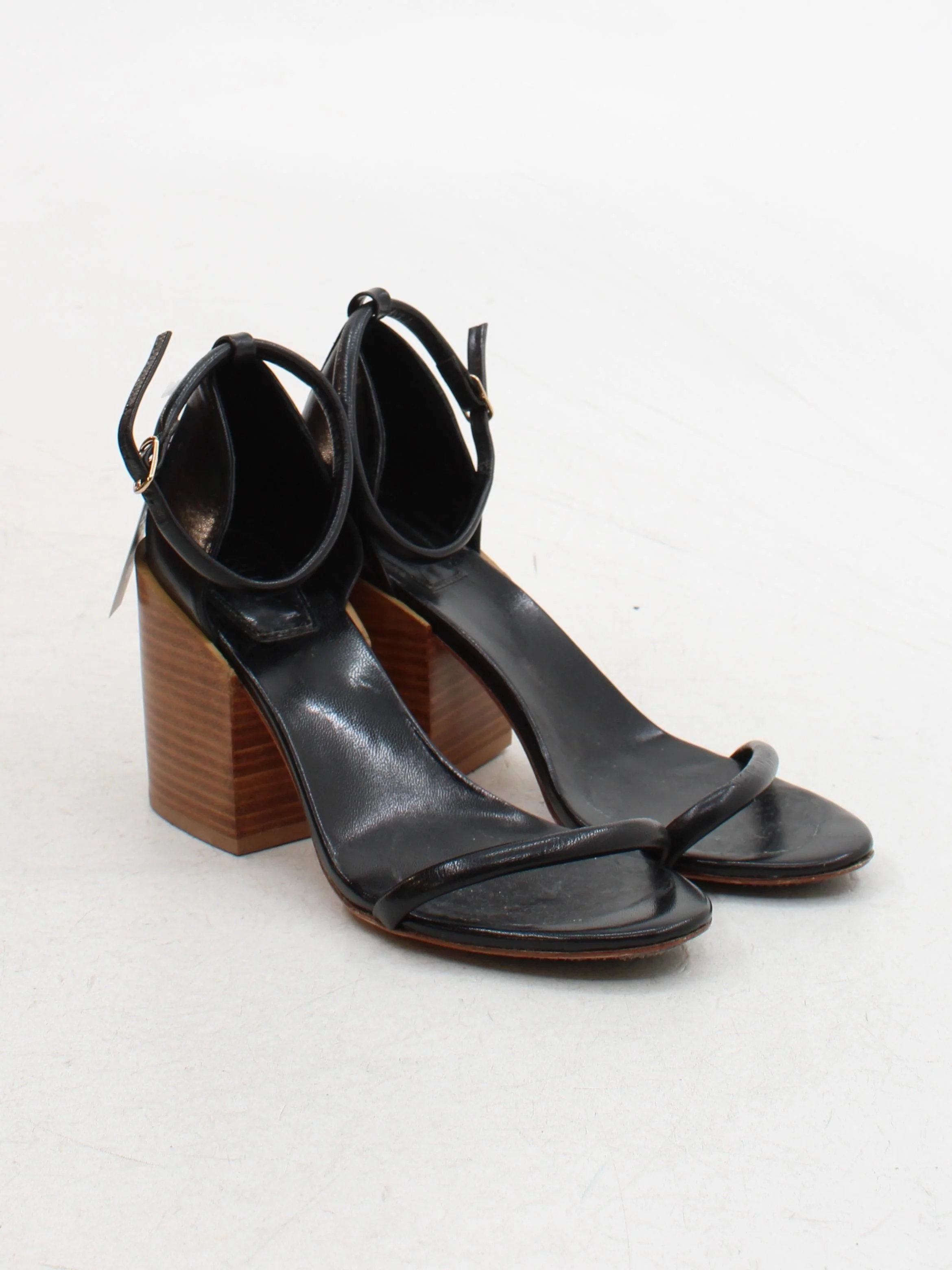 Ruby Women's Heels UK 6 Black 100% Leather Strappy - Image 4