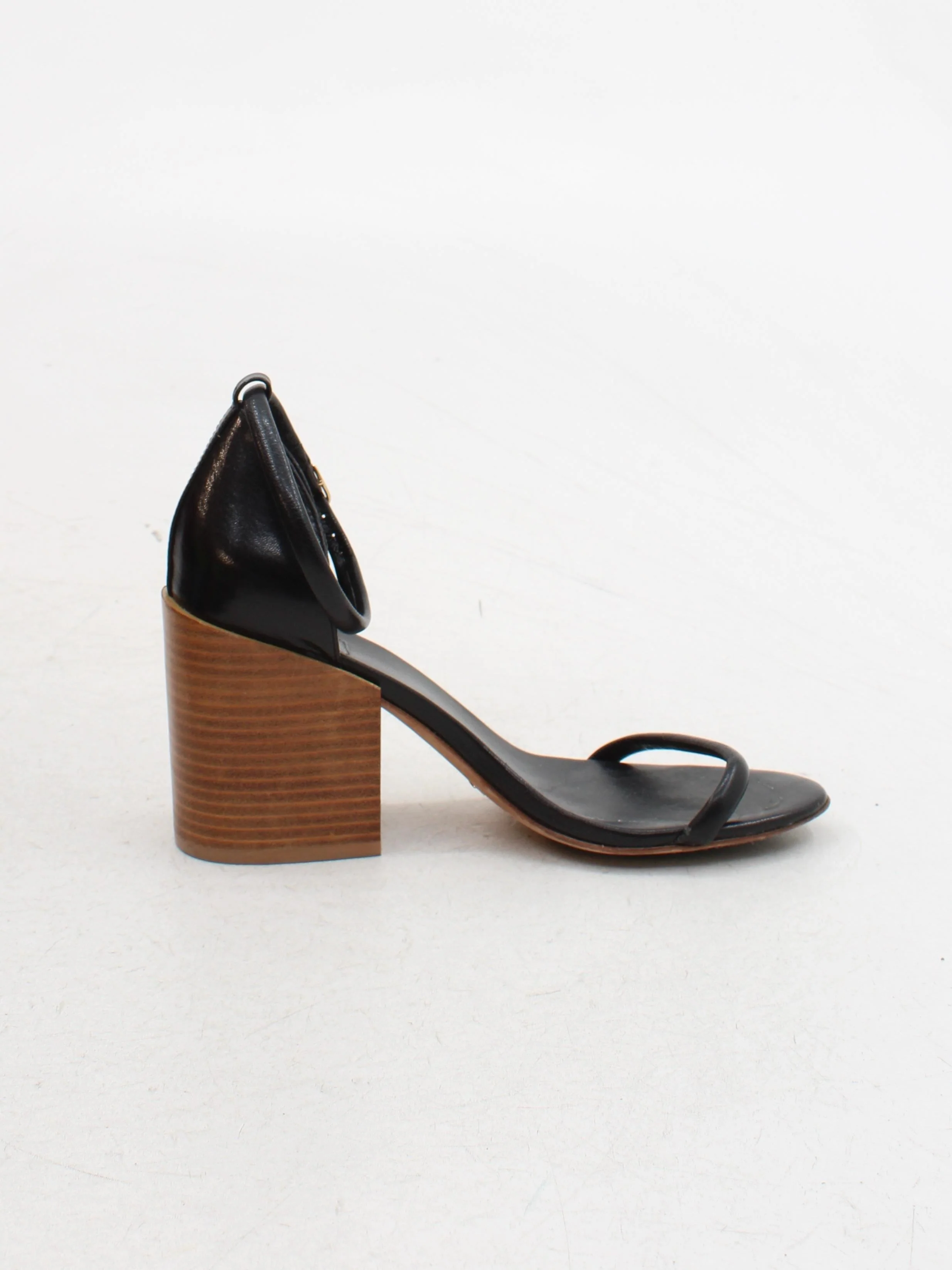 Ruby Women's Heels UK 6 Black 100% Leather Strappy - Image 5