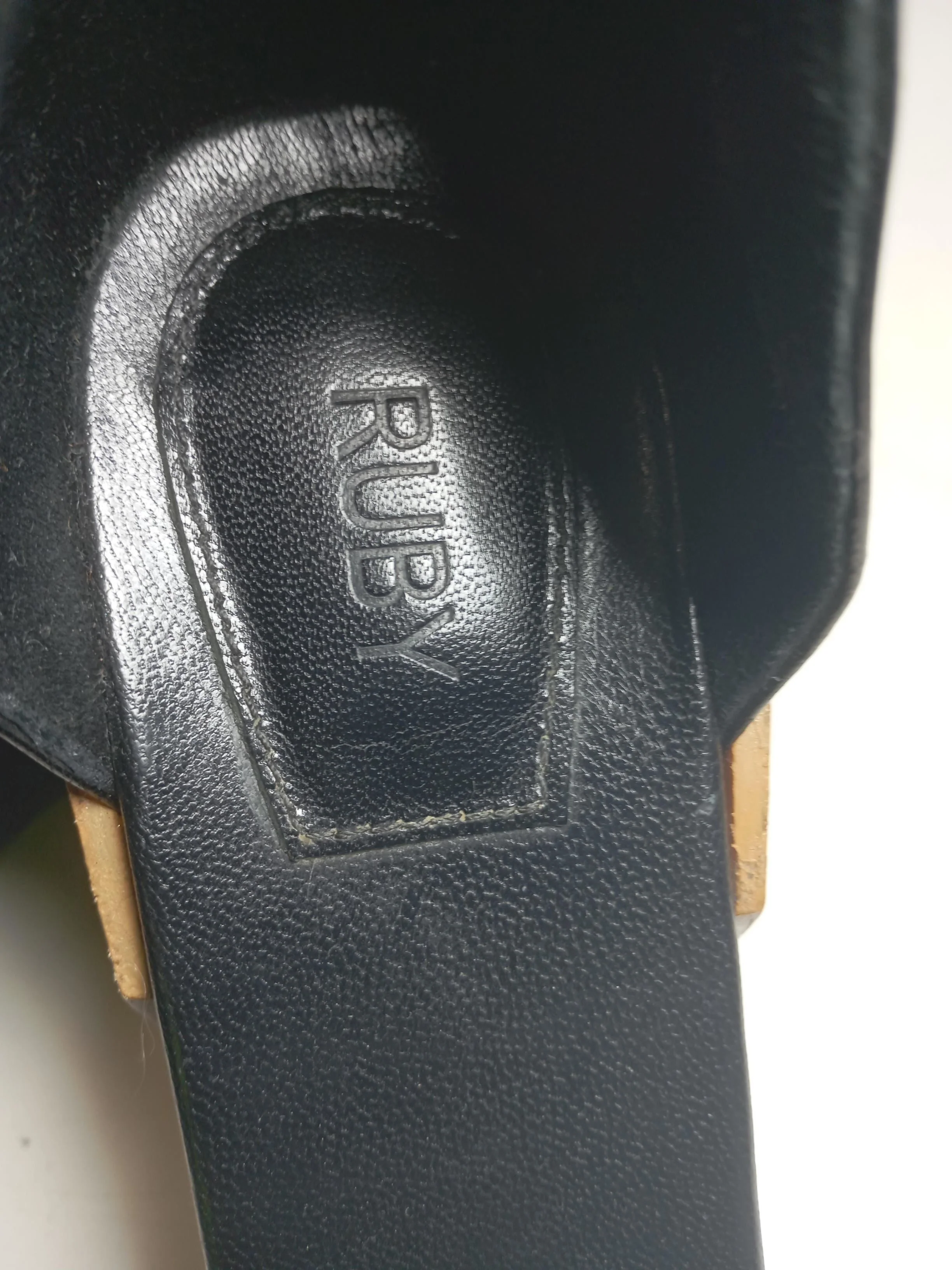 Ruby Women's Heels UK 6 Black 100% Leather Strappy - Image 9