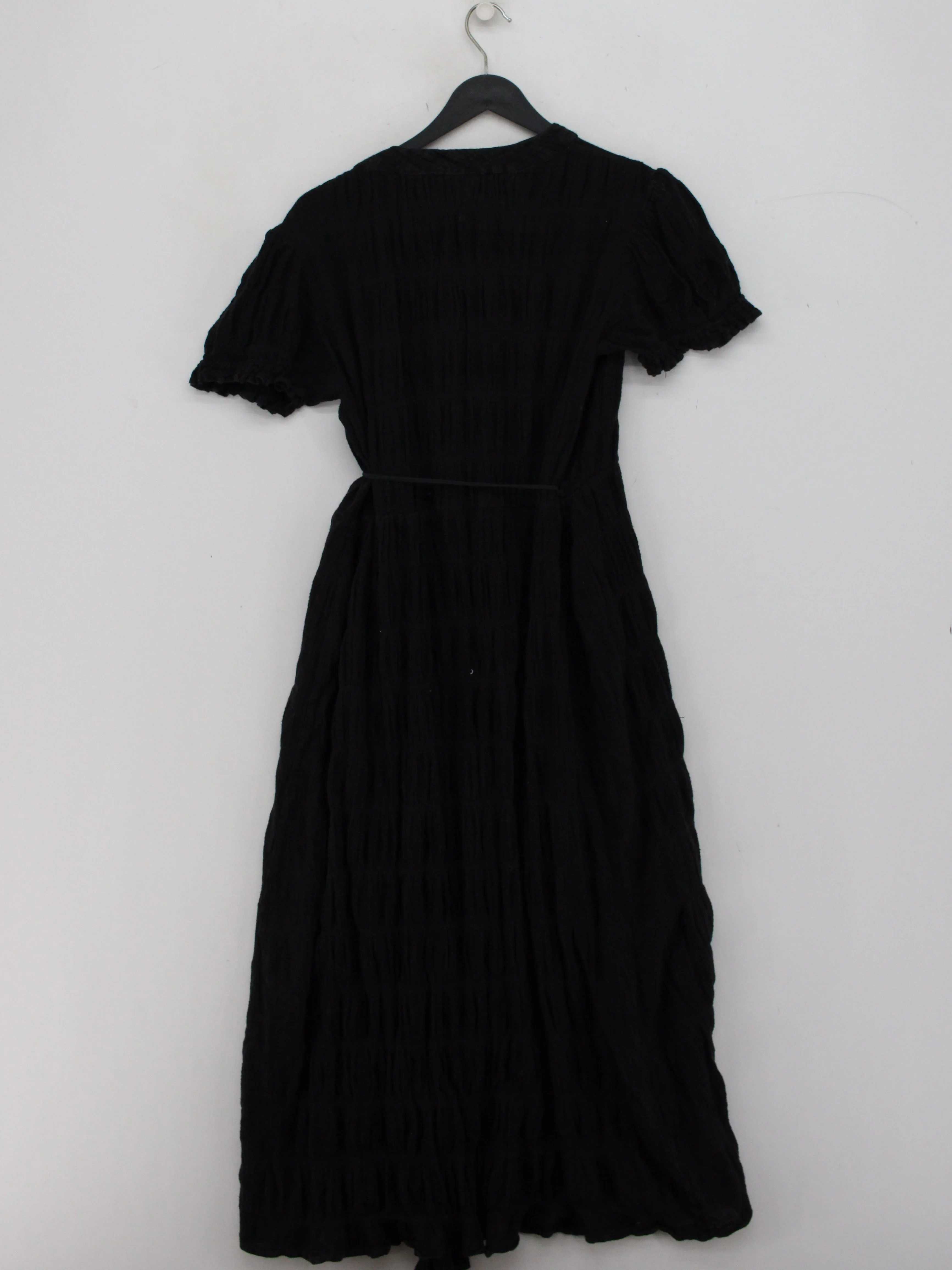 Ruby Wrap Maxi Dress M in Black - Image 2