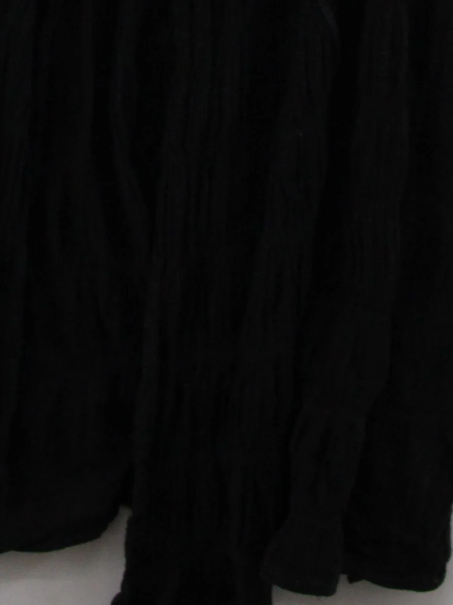 Ruby Wrap Maxi Dress M in Black - Image 4
