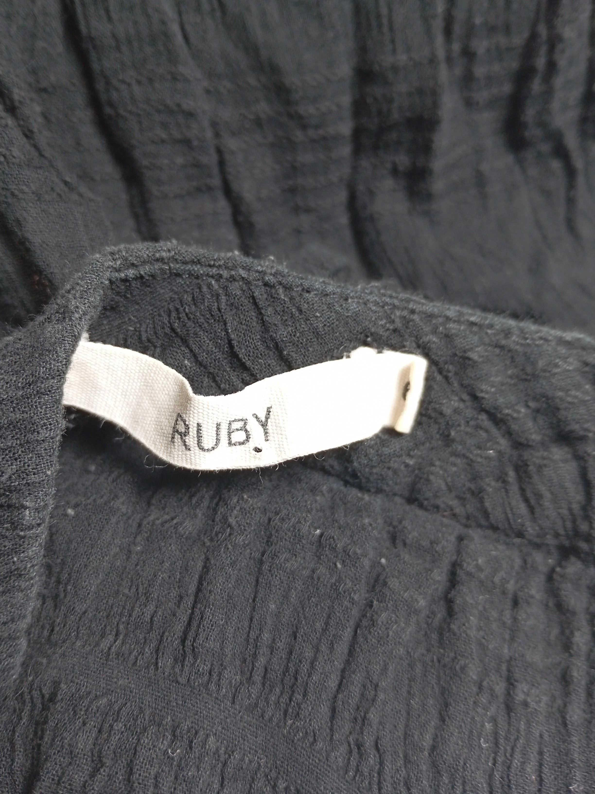 Ruby Wrap Maxi Dress M in Black - Image 5