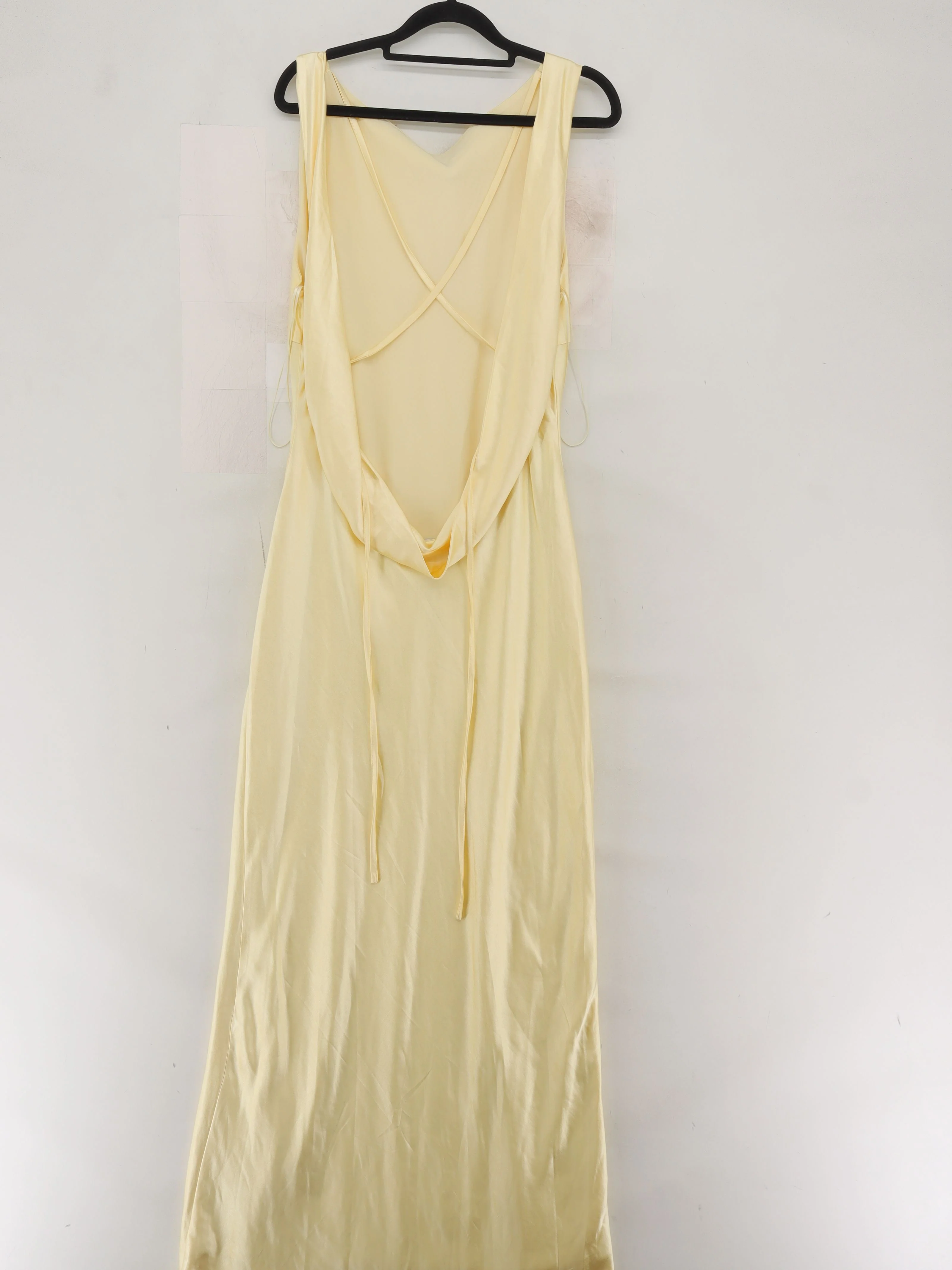 Runaway Slip Maxi Dress XL in Yellow - Image 2