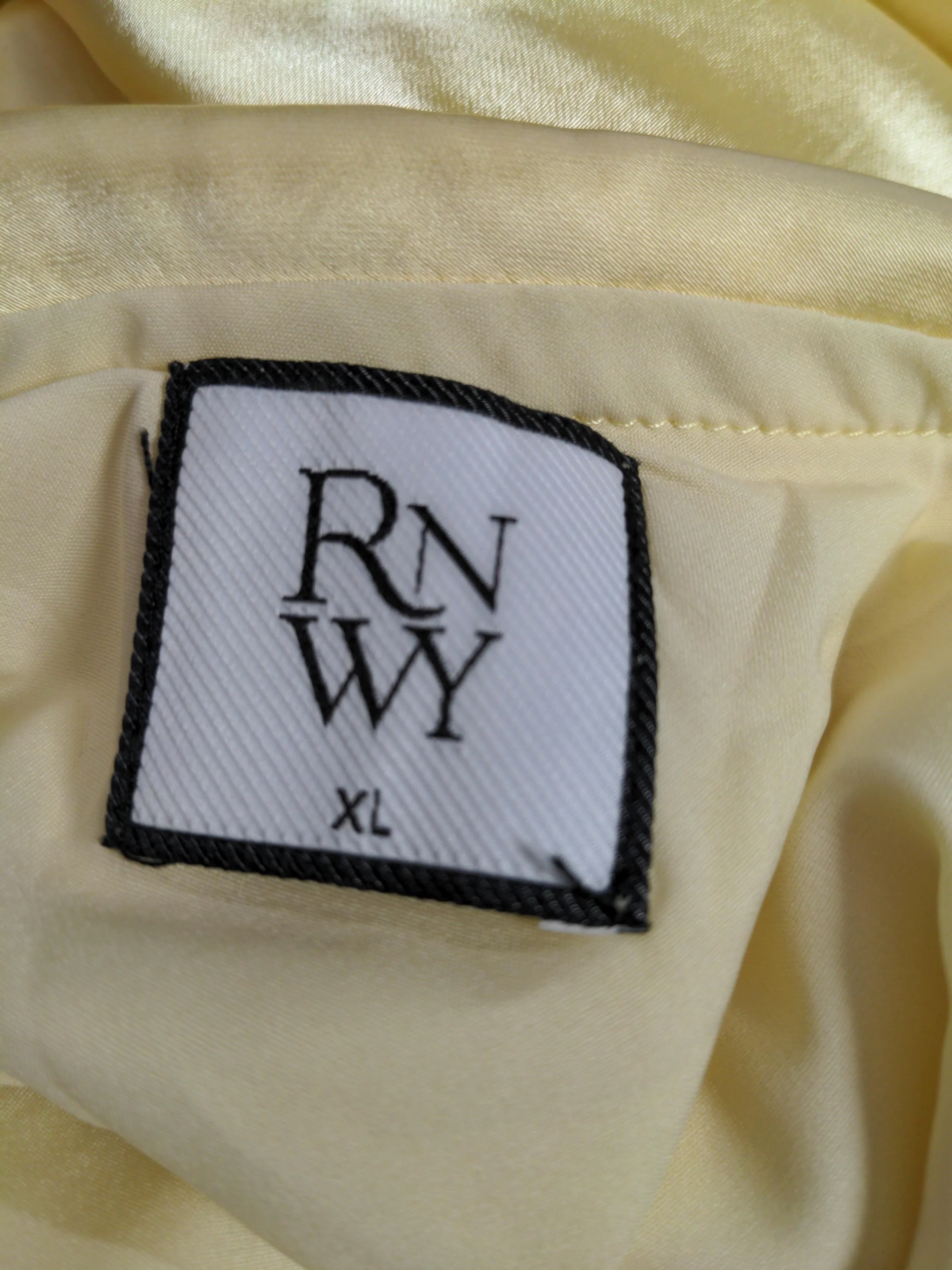Runaway Slip Maxi Dress XL in Yellow - Image 5
