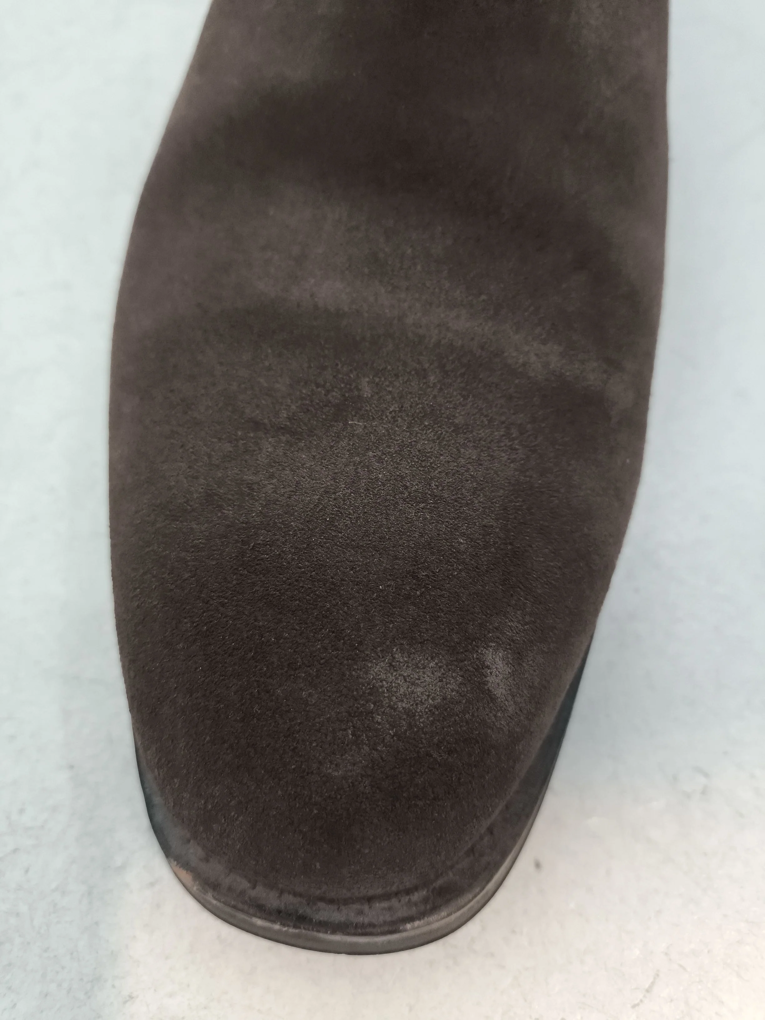 Russell & Bromley Men's Boots UK 10 Brown 100% Suede Chelsea - Image 9
