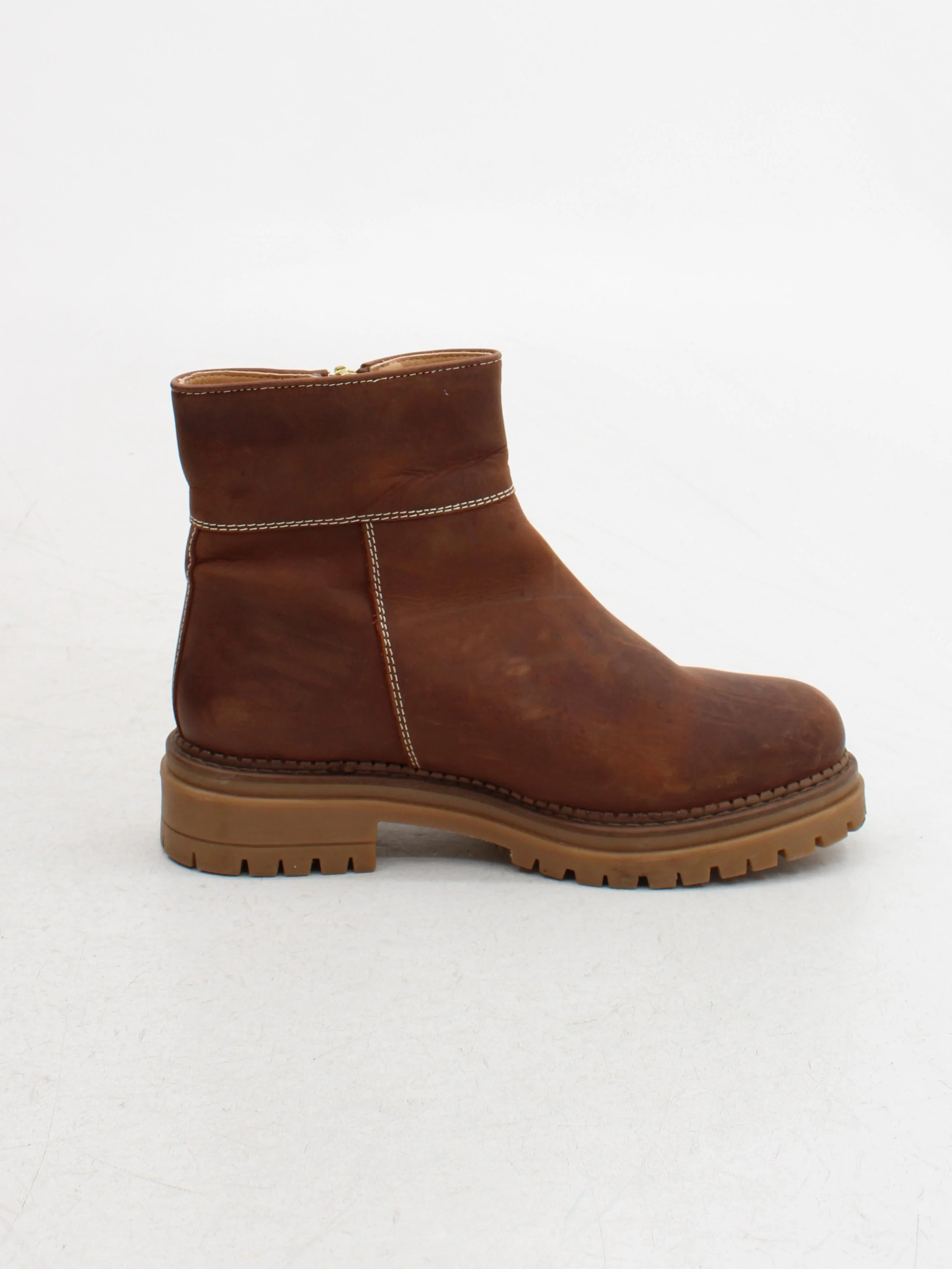 Russell & Bromley Men's Boots UK 7 Brown 100% Suede Combat - Image 5