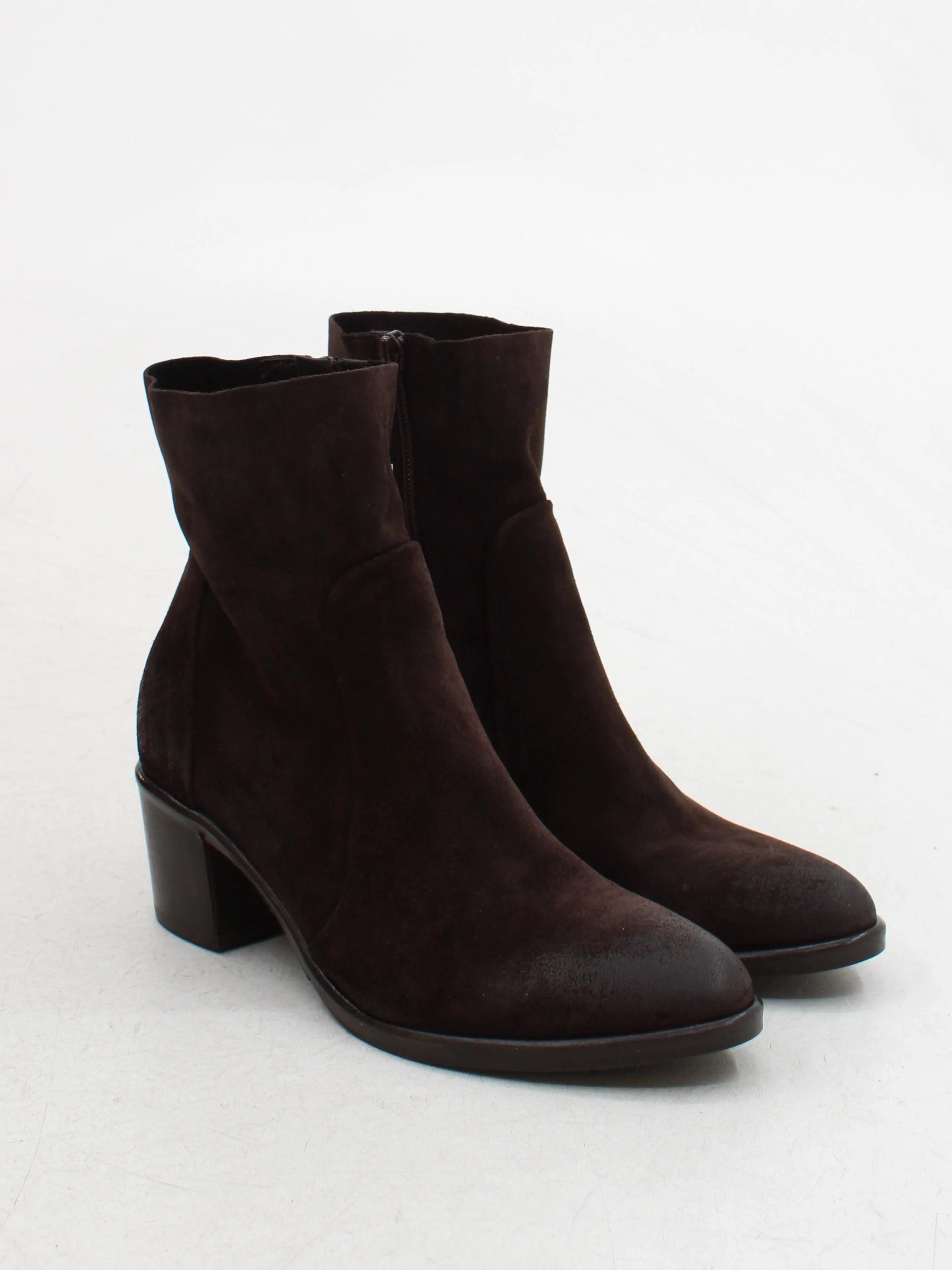 Russell & Bromley Women's Boots UK 5 Brown 100% Suede Chelsea - Image 4