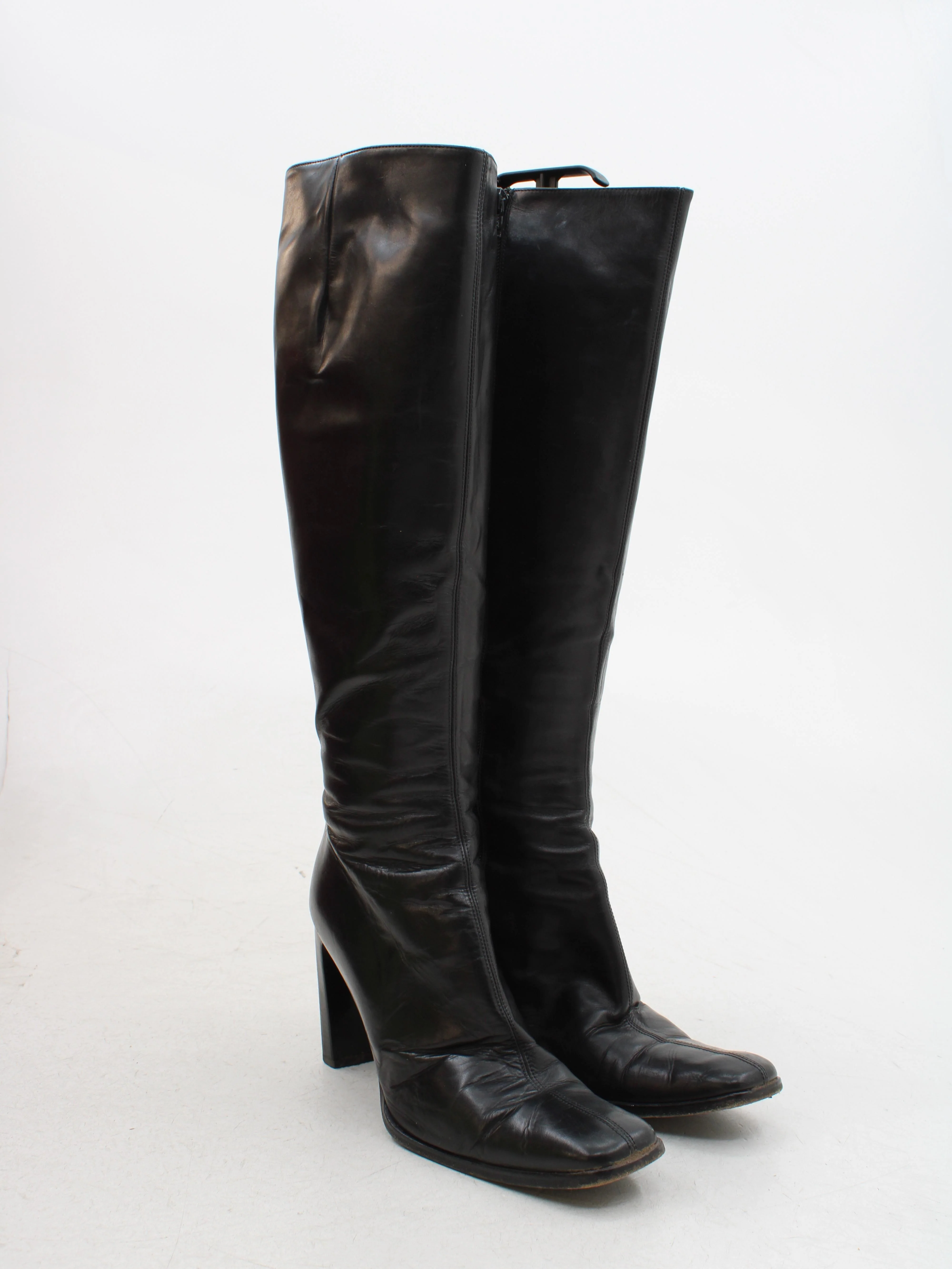 Russell & Bromley Women's Boots UK 7 Black 100% Leather Riding Boot - Image 4