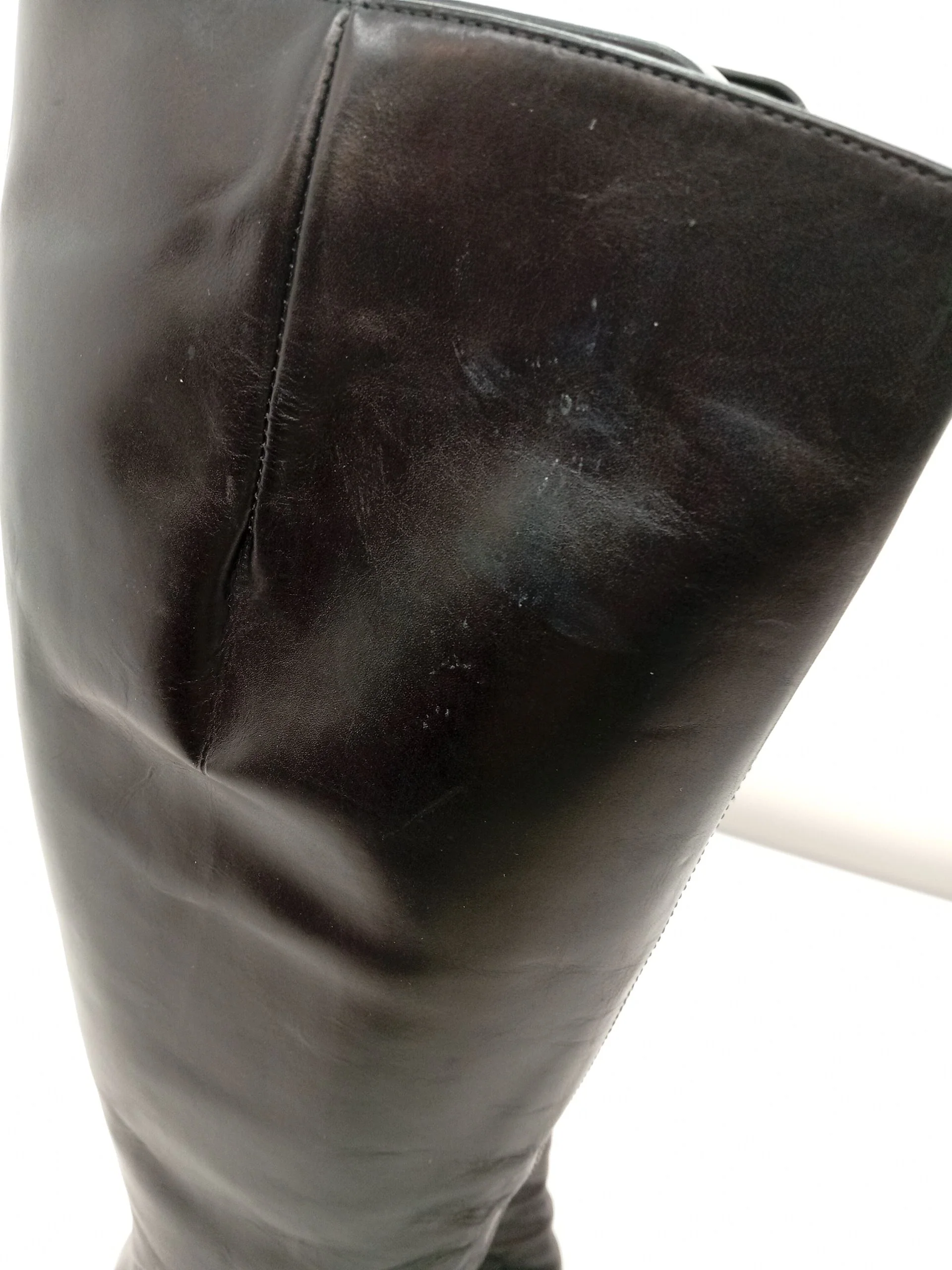 Russell & Bromley Women's Boots UK 7 Black 100% Leather Riding Boot - Image 8