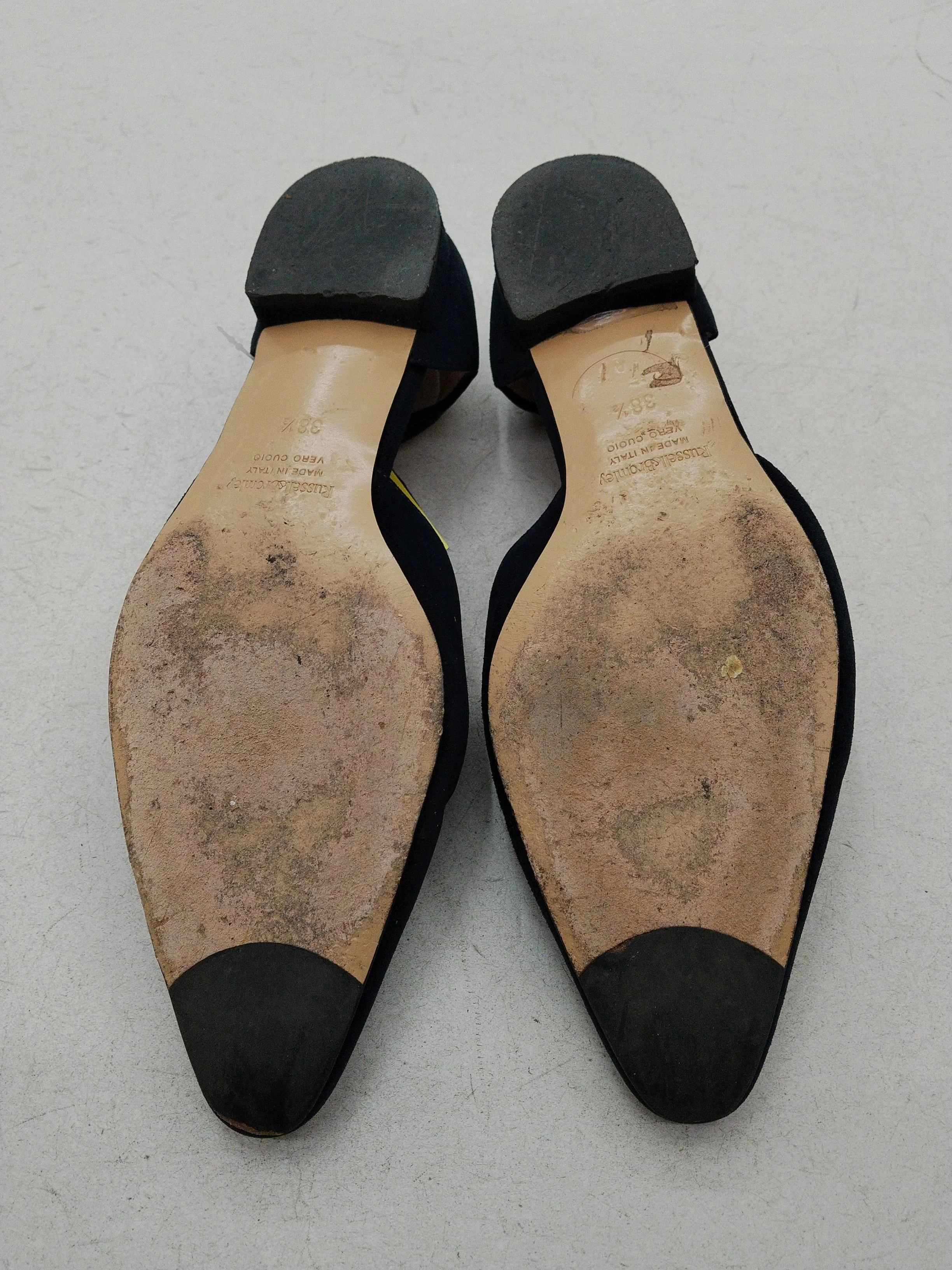 Russell & Bromley Women's Flat Shoes UK 5.5 Blue 100% Suede Mary Jane - Image 7