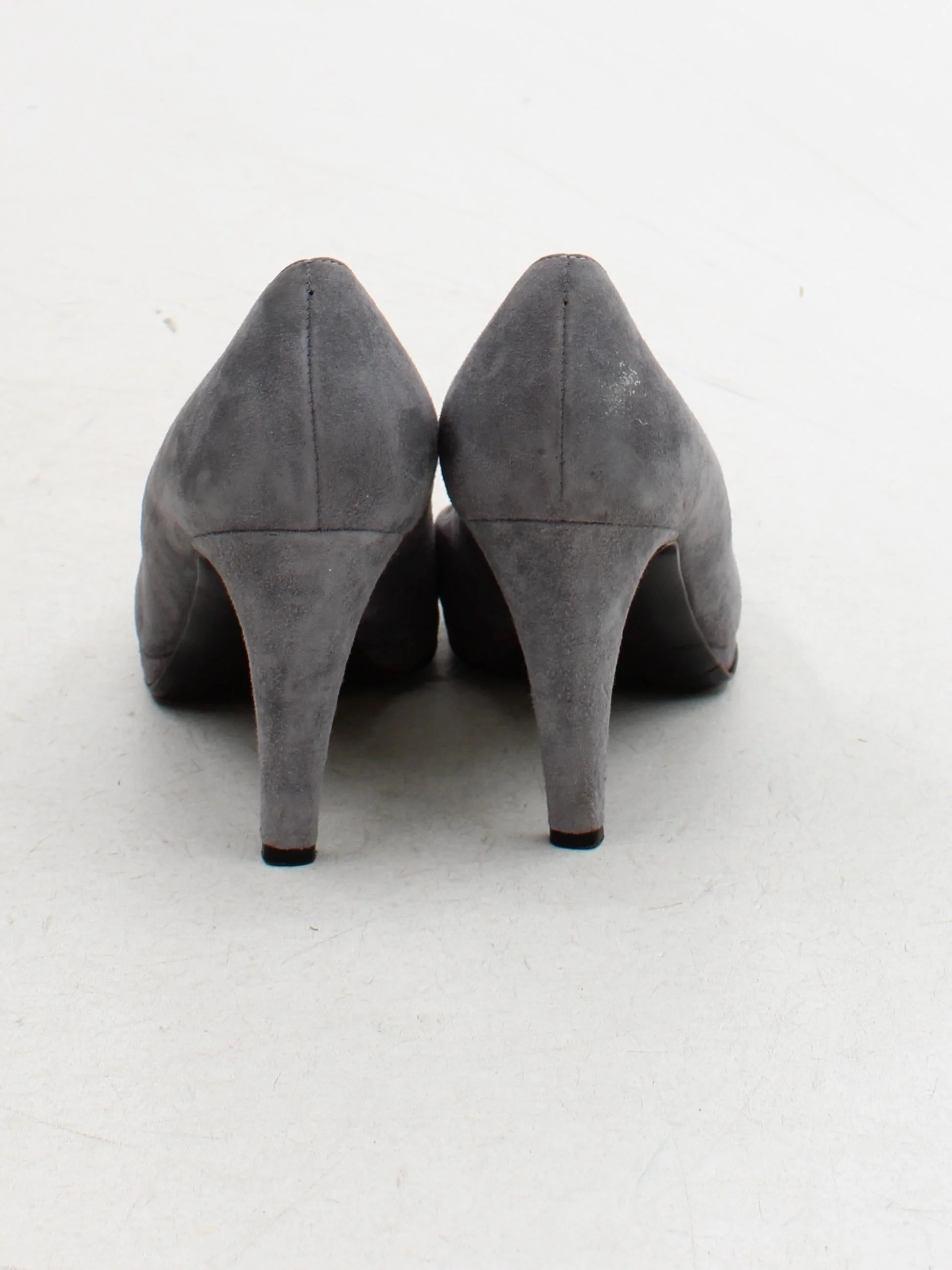 Russell & Bromley Women's Heels UK 6.5 Grey 100% Suede Court - Image 3