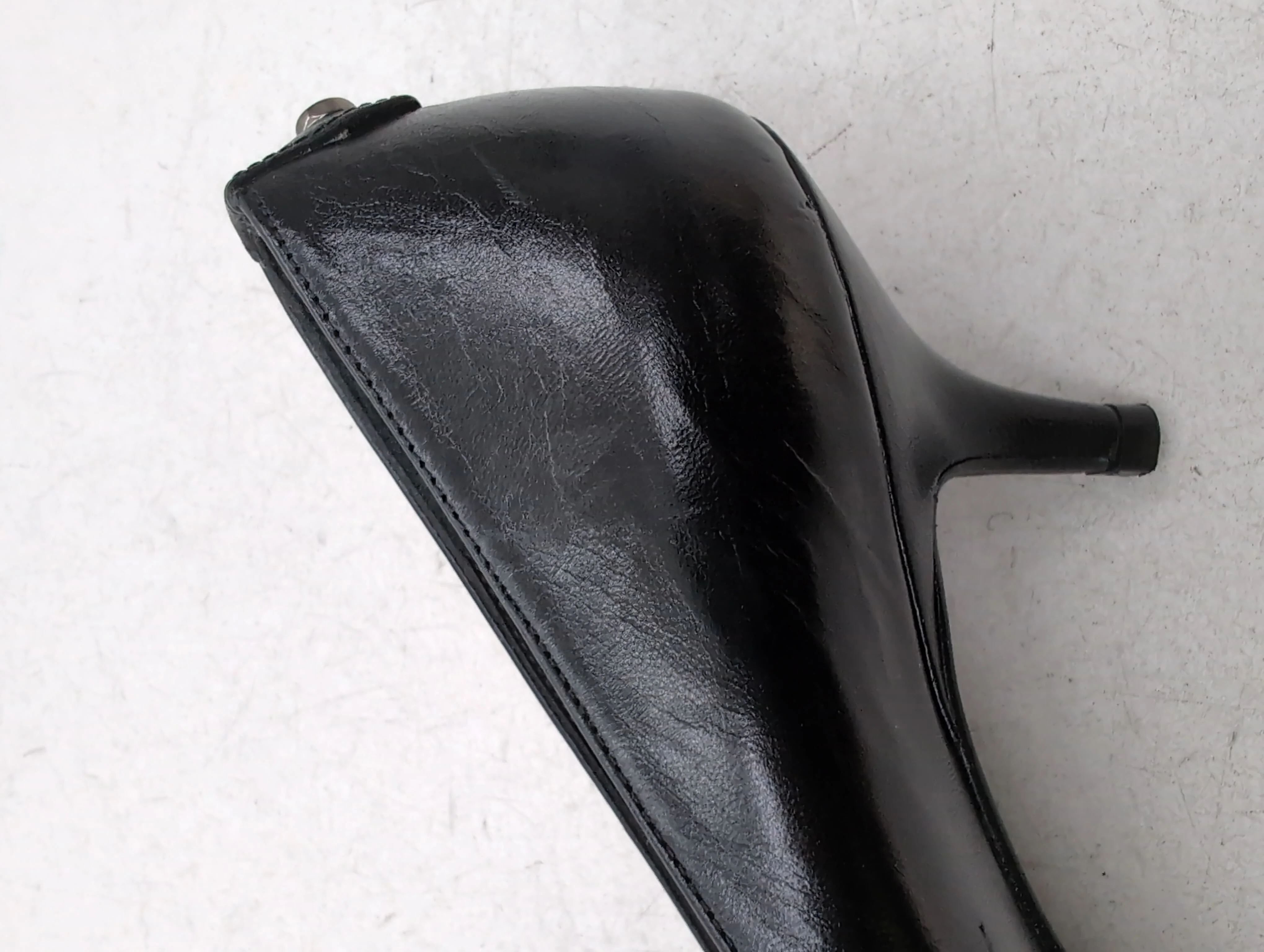 Russell & Bromley Women's Heels UK 7 Black 100% Leather Court - Image 8