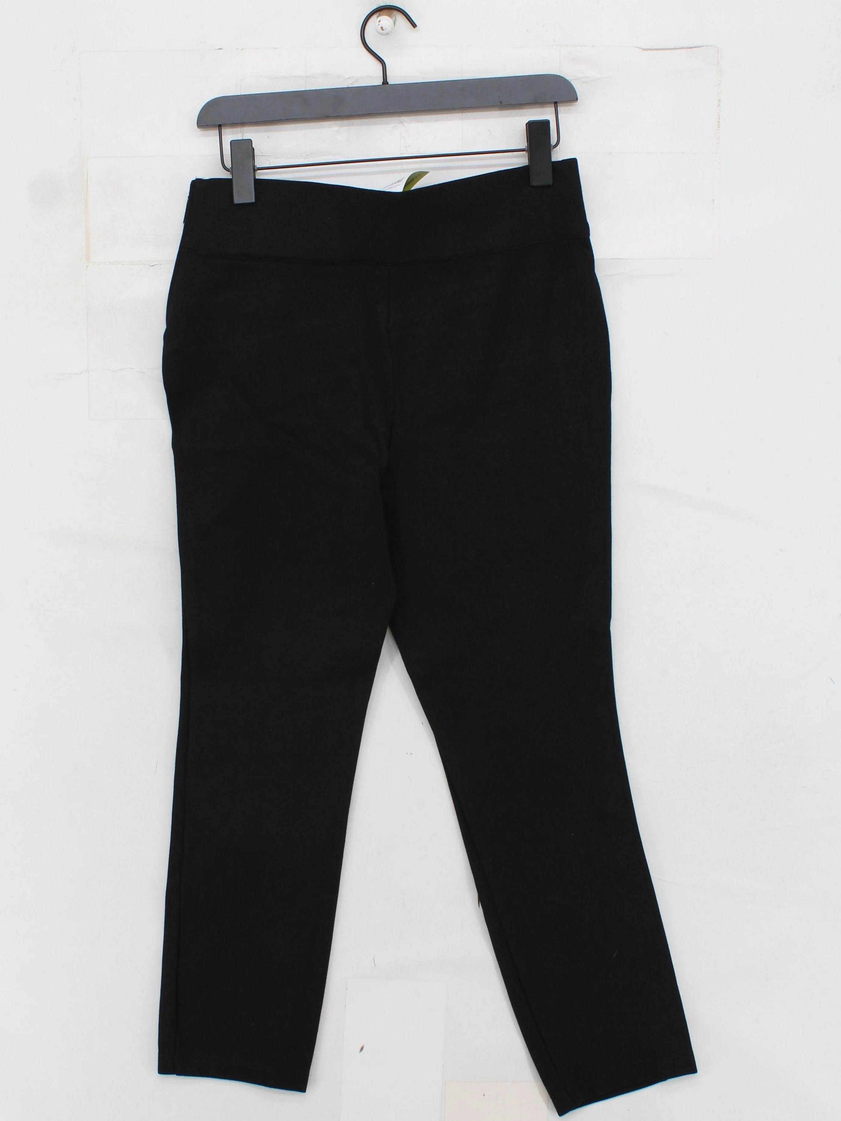 Ruth Langsford Women's Trousers UK 10 Black Rayon with Nylon, Spandex Chino - Image 2