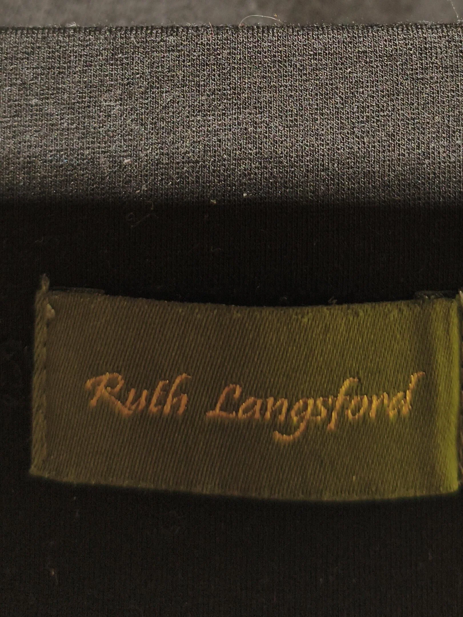 Ruth Langsford Women's Trousers UK 10 Black Rayon with Nylon, Spandex Chino - Image 7