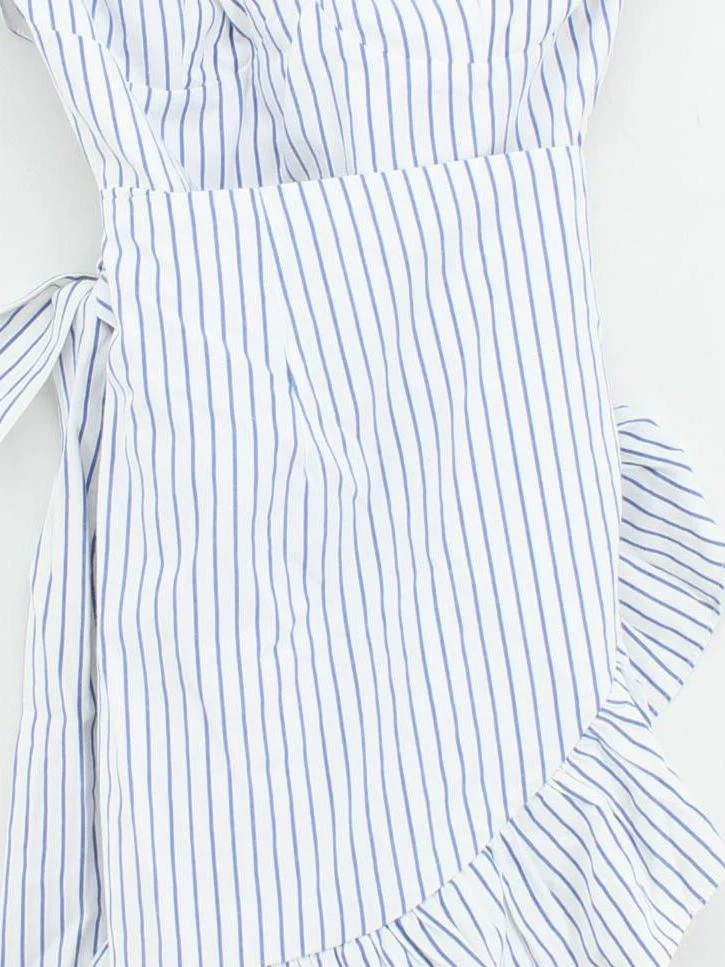 SABO Skirt Women's Top S White Polyester with Cotton Basic New with tags - Image 3