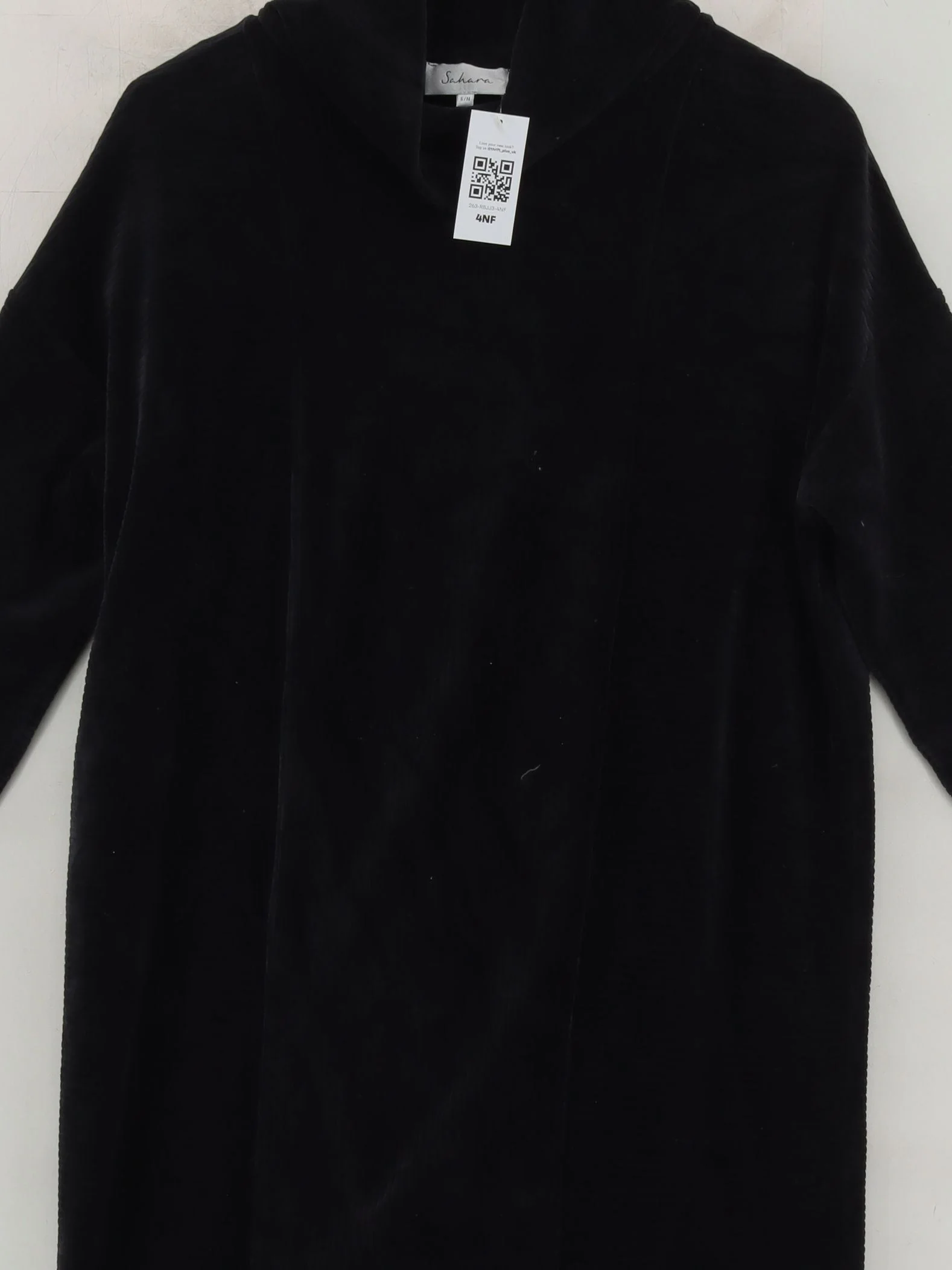 Sahara Jumper Maxi Dress S in Black - Image 3