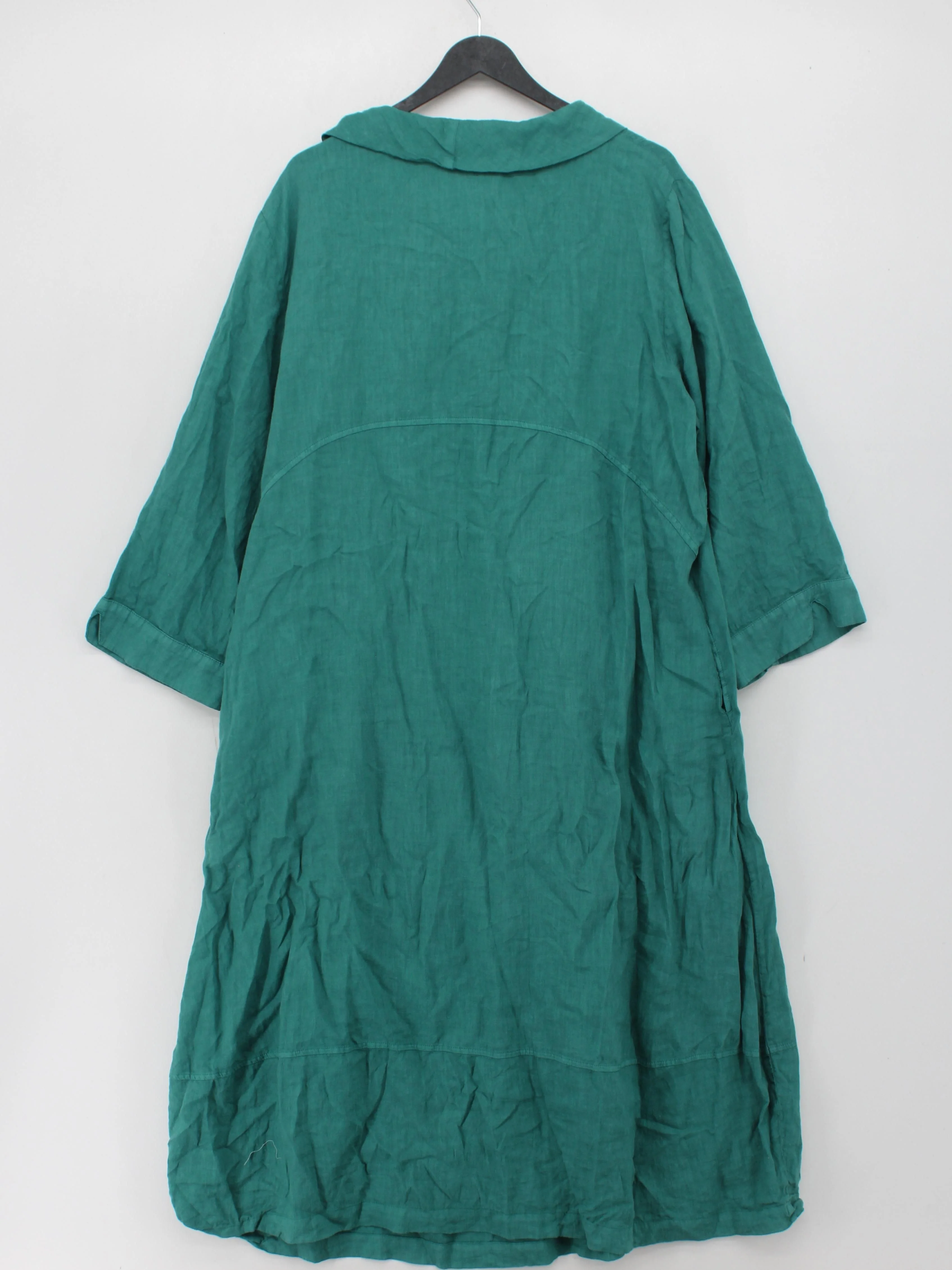 Sahara Jumper Mini Dress UK20 in Green - Image 2
