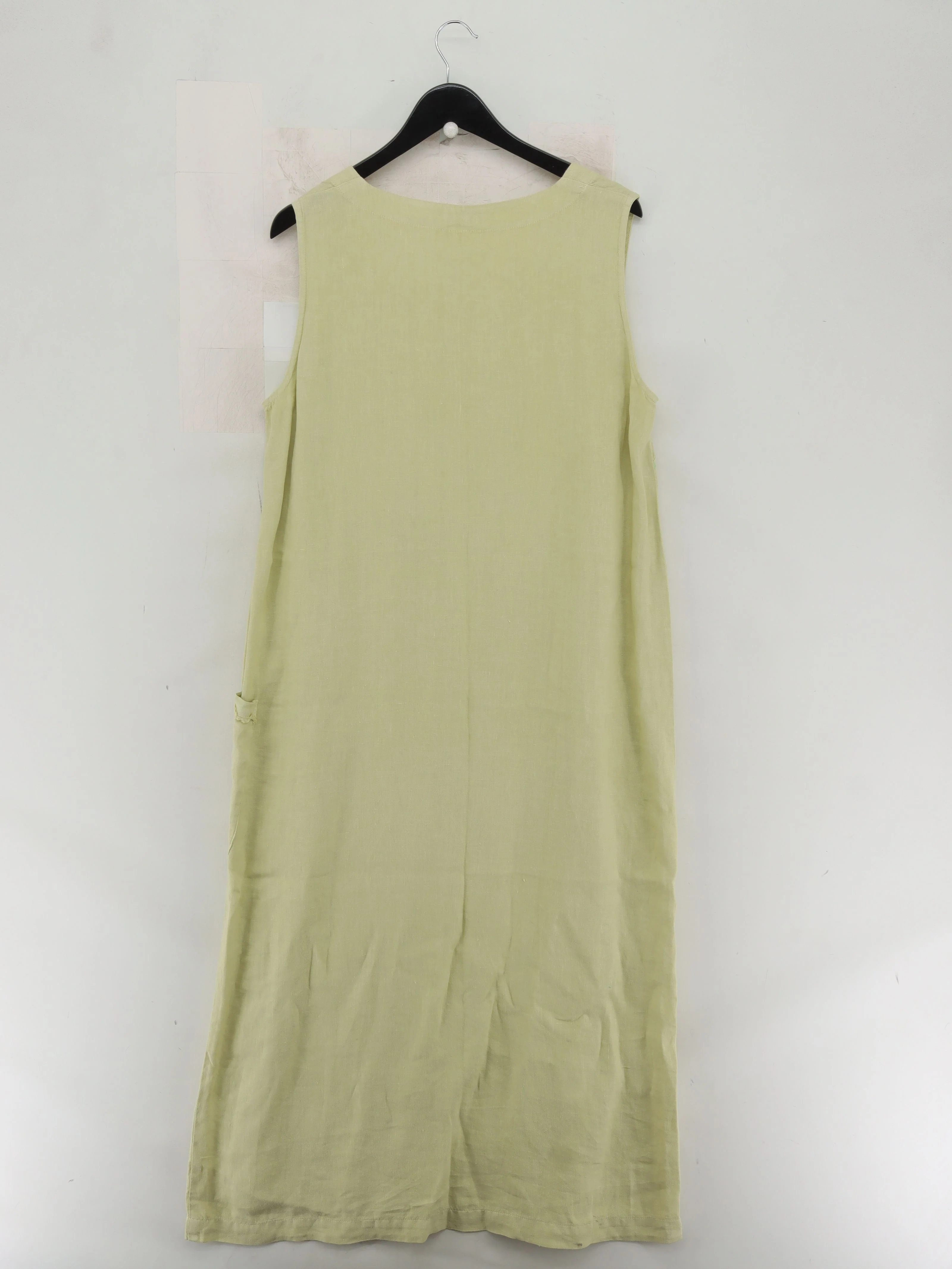 Sahara Tank Midi Dress L in Yellow - Image 2