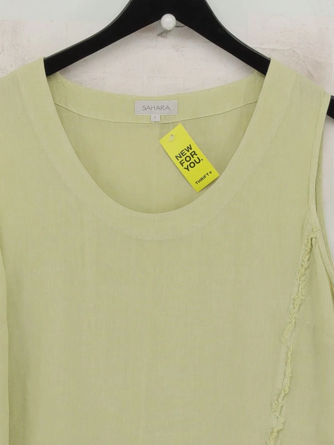 Sahara Tank Midi Dress L in Yellow - Image 3
