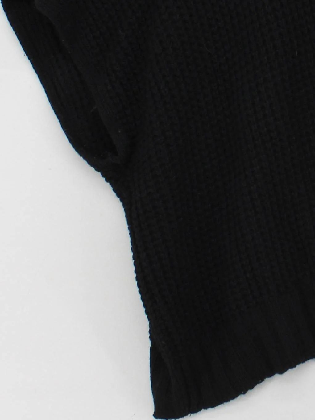 Sahara Women's Coat XL Black Viscose with Wool, Polyamide, Cashmere Overcoat - Image 4
