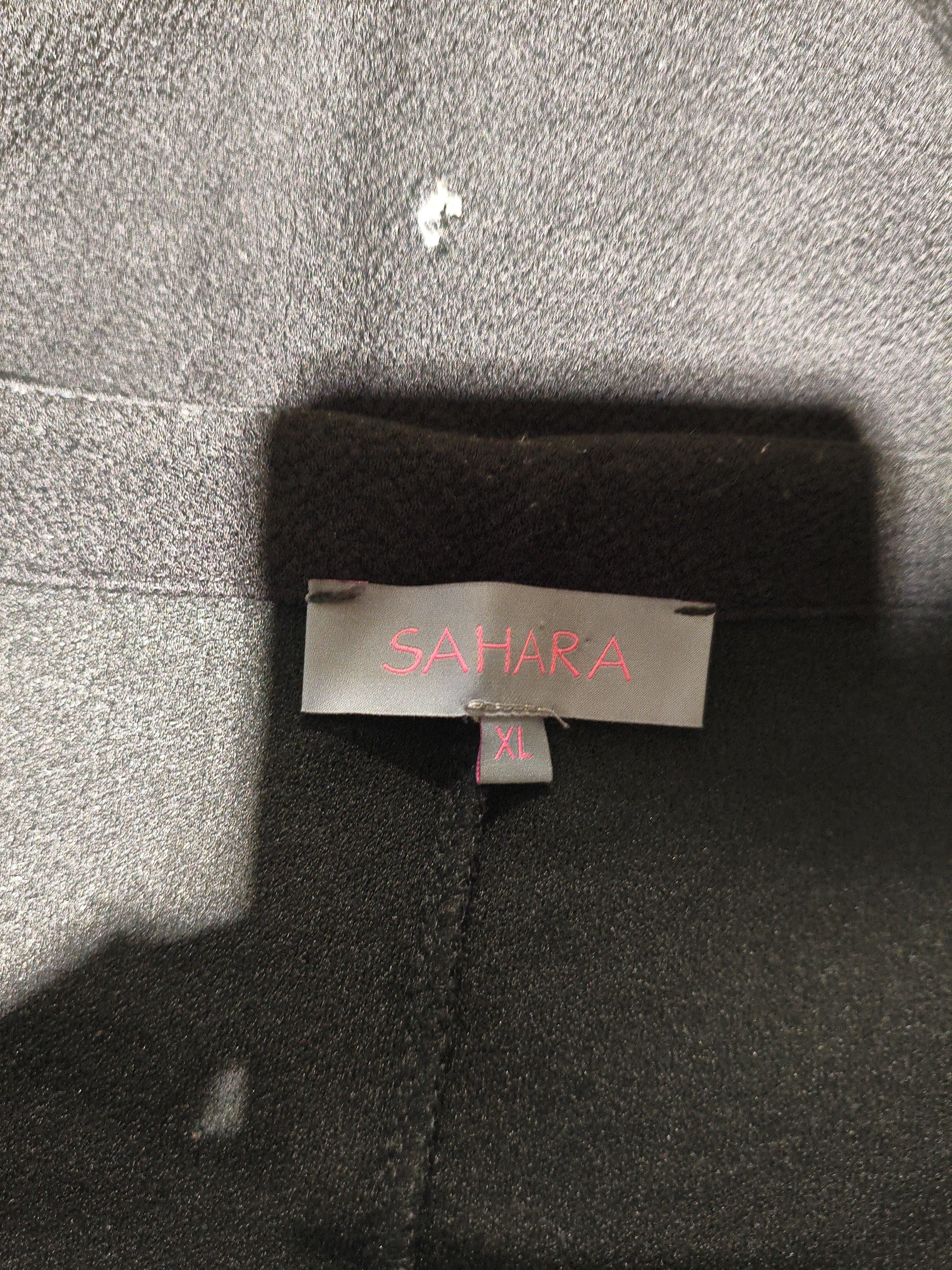 Sahara Women's Top XL Black Viscose with Polyamide, Elastane Tunic - Image 13